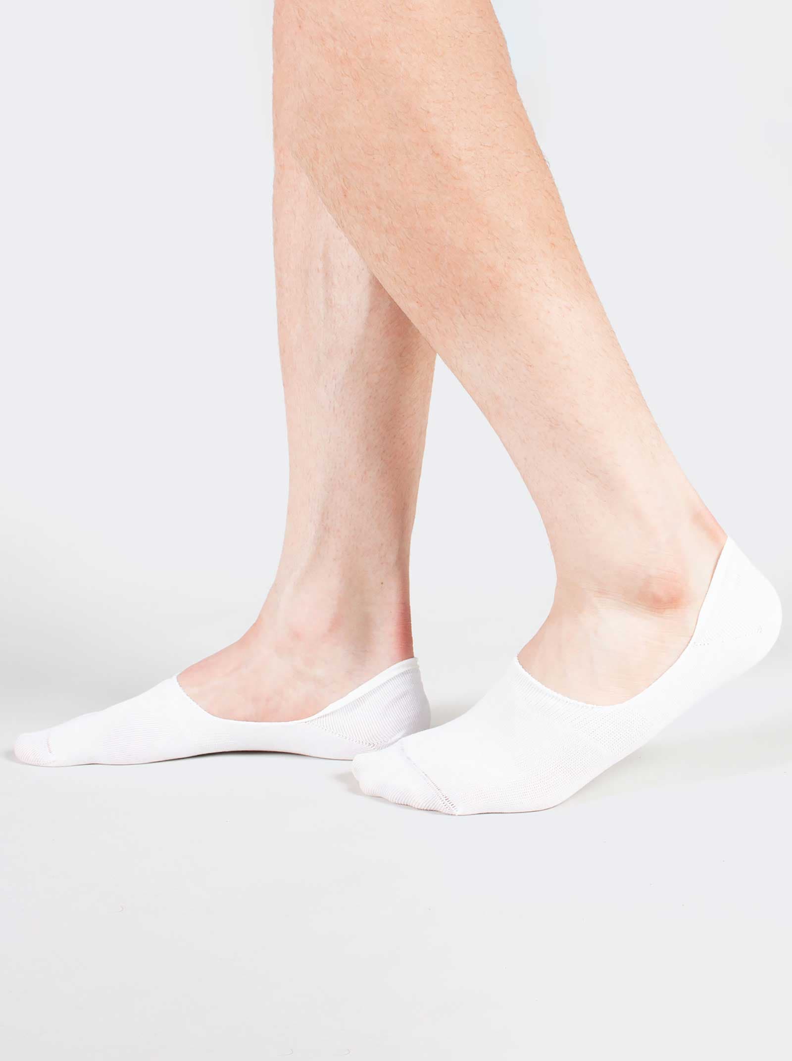 Pisacacas unisex de algodón mercerizado con talón antideslizante - 6 Pares - Image 1