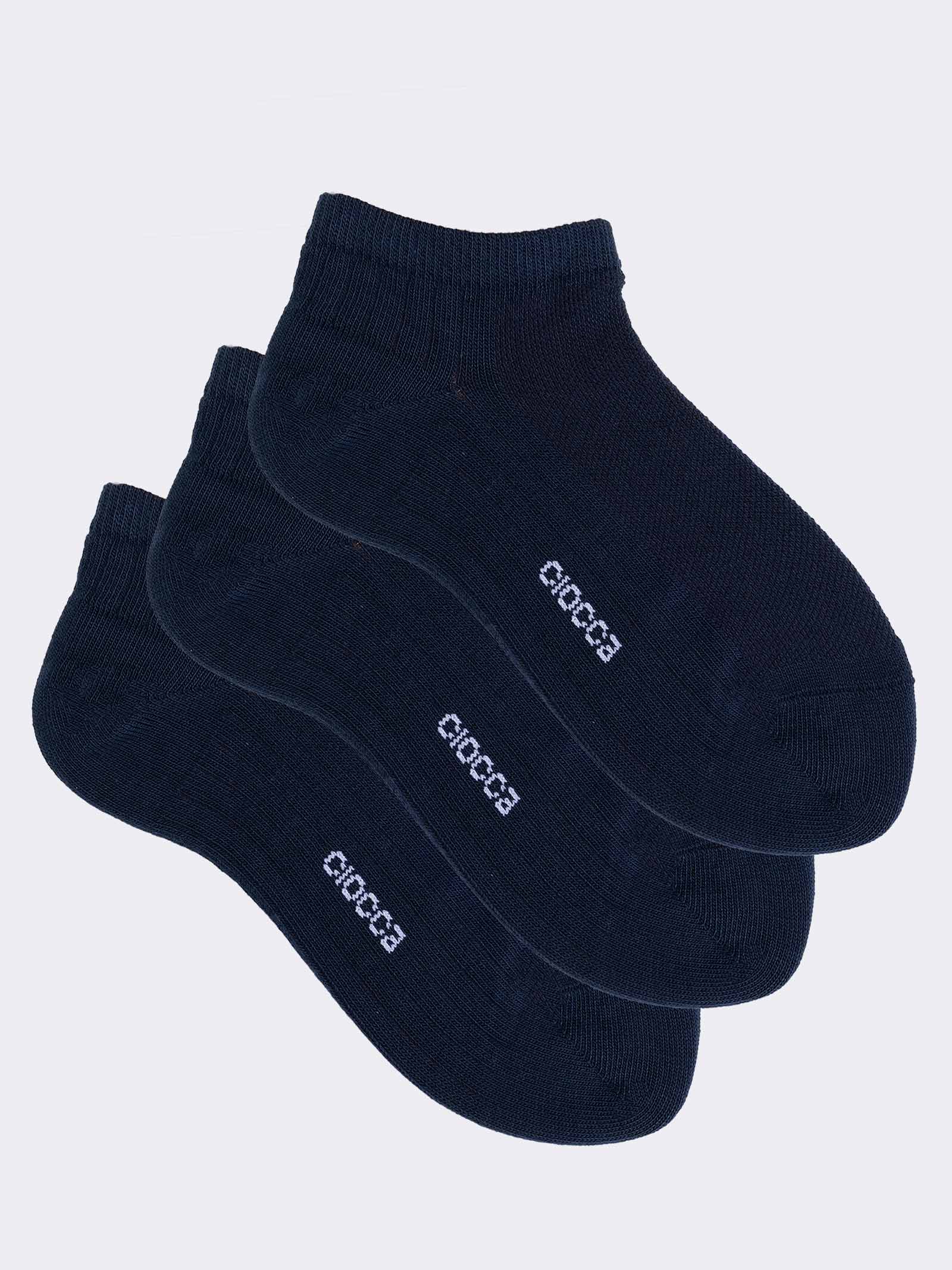 Pack 3 Calcetines Cortos Deporte Niño: Cómodos y Transpirables