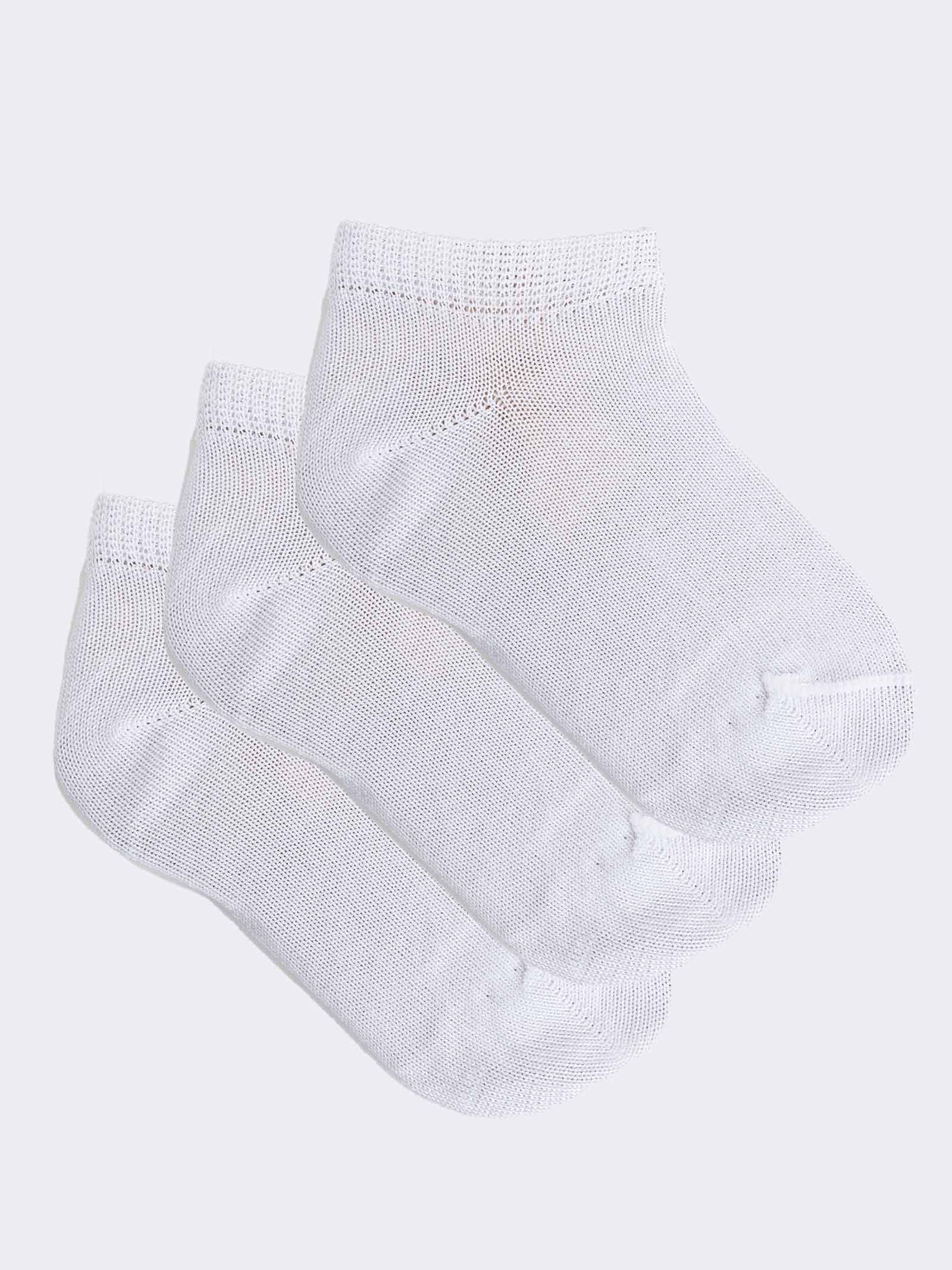 Babysocken Füßlinge (0-3 Jahre) - 3 Paar Einfarbig Made in Italy - Image 1