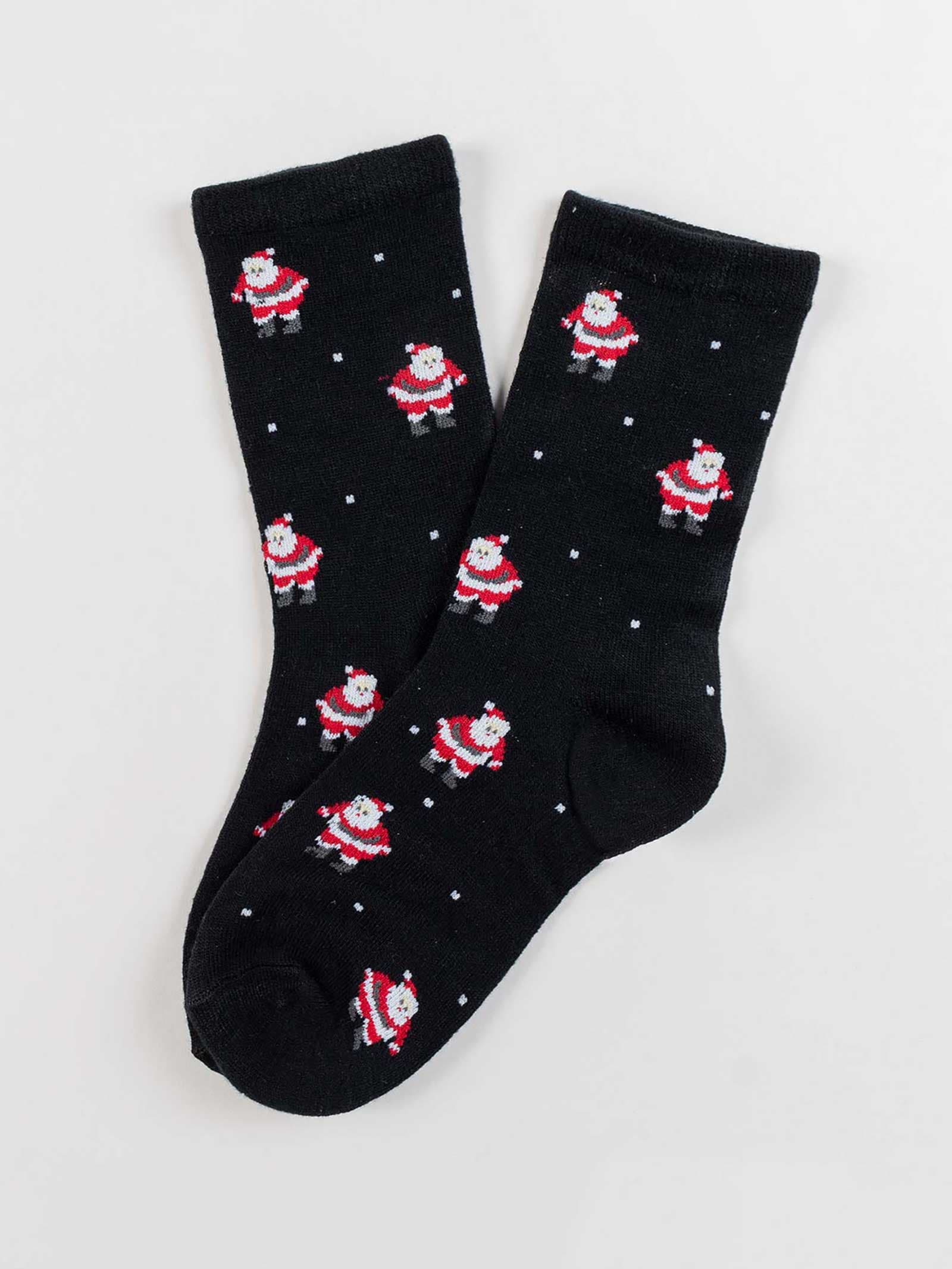 Kids Christmas Socks - Unisex Short Festive Socks - Image 1