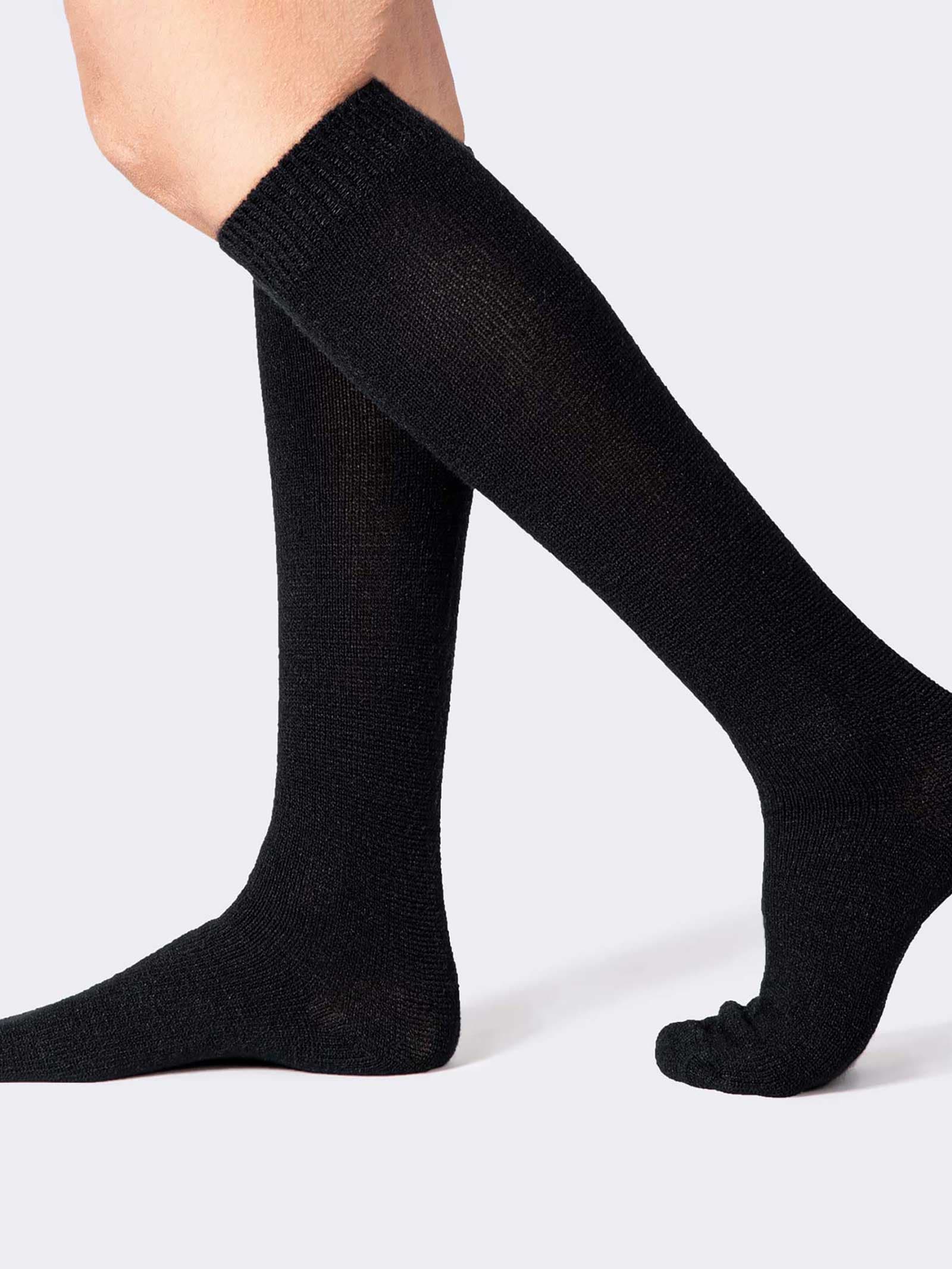 Chaussettes Longues Femme Soft Touch - Fabriqué en Italie - Image 1