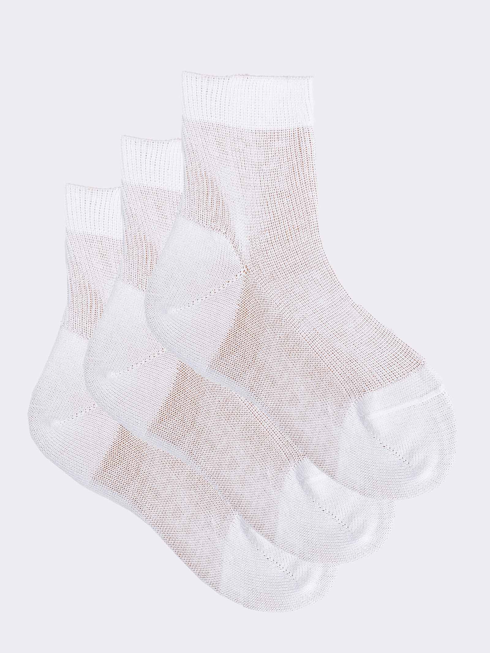 Chaussettes Courtes Côtelées pour Enfant - Élégance et Confort au Quotidien - Image 1
