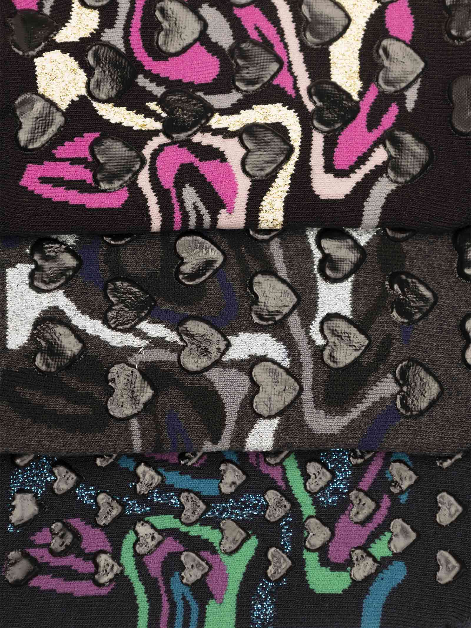 3er Pack Damen Rutschfeste Fantasie-Socken aus Warmem Baumwolle - Image 2