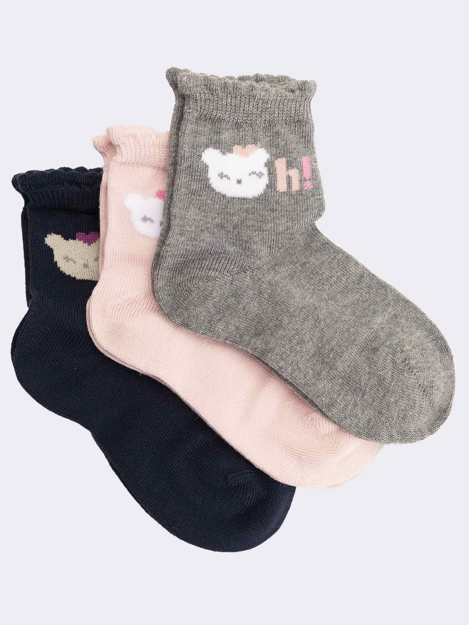 Calcetines Fantasía de Algodón Cálido para Bebé - Comodidad y Estilo