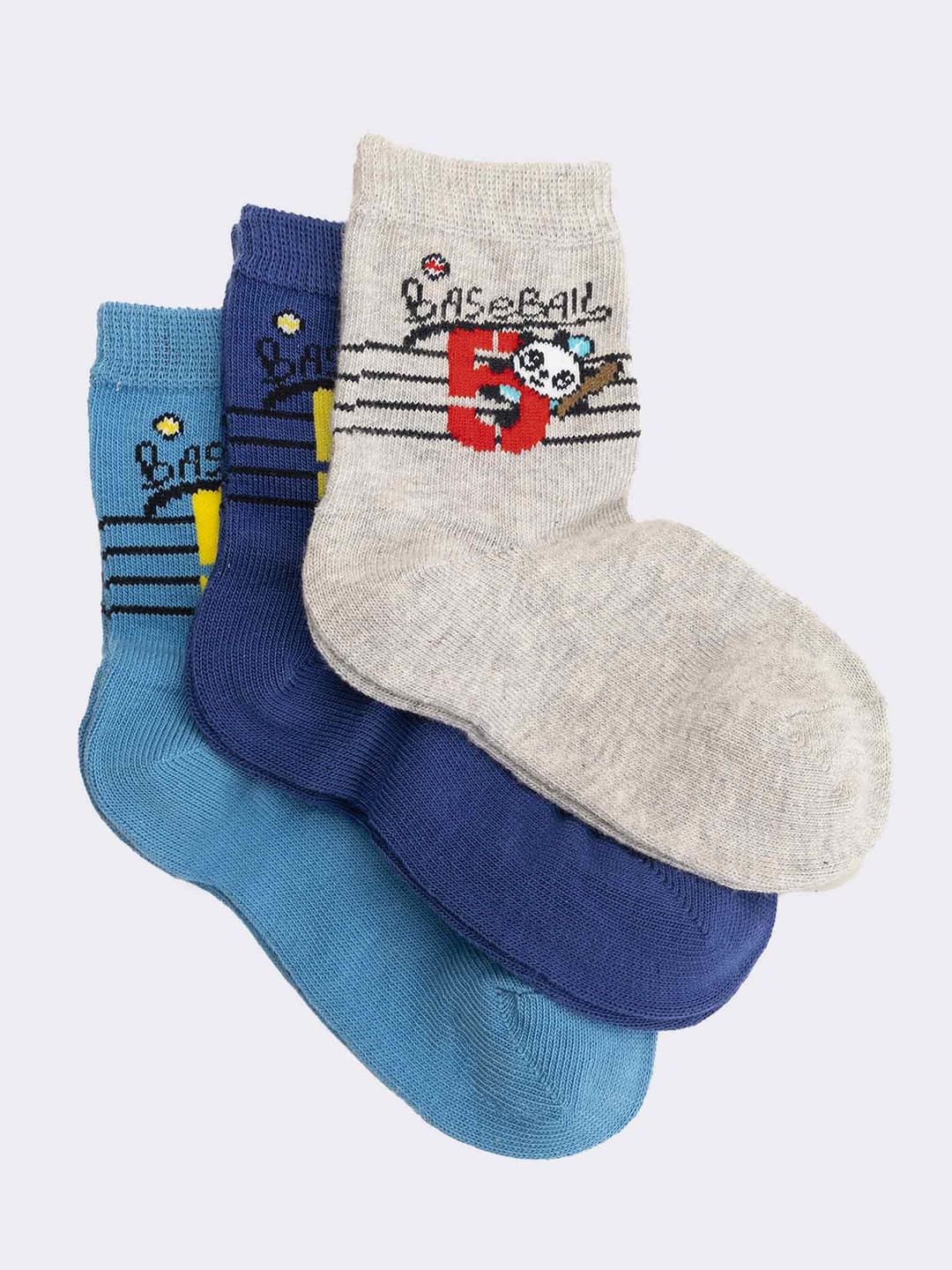 Calcetines Deportivos Estampados para Bebé - Algodón Suave