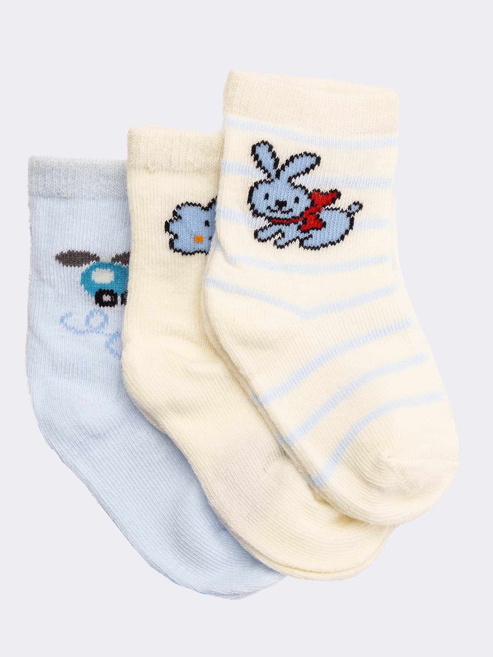 Baby Fancy Short Socks - fun and Comfortable Design - Image 1