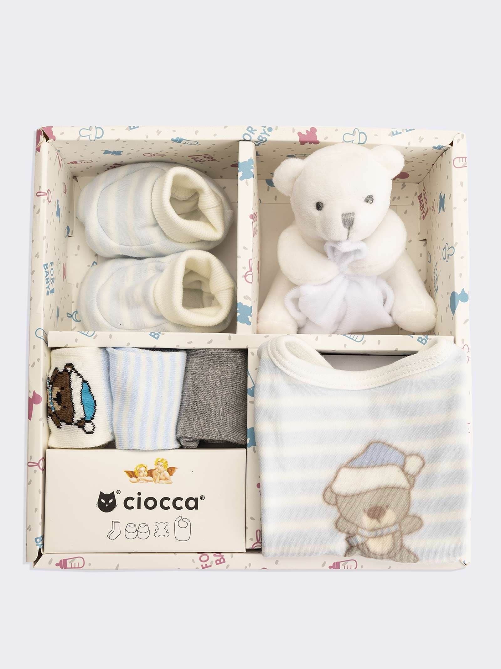 Chaussettes Courtes à Motifs pour Bébé - Coton Chaud pour l'Hiver - Image 2