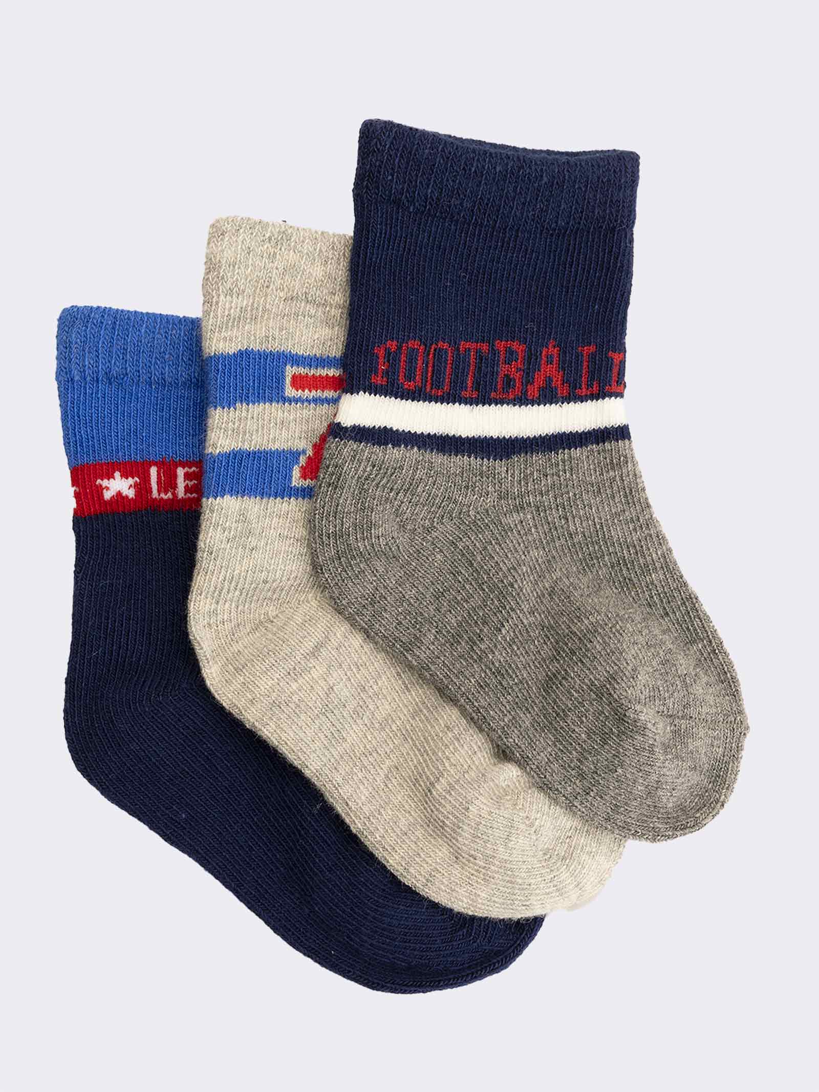 Baby Gemusterte Kurzsocken - Warmer Baumwollkomfort - Image 1