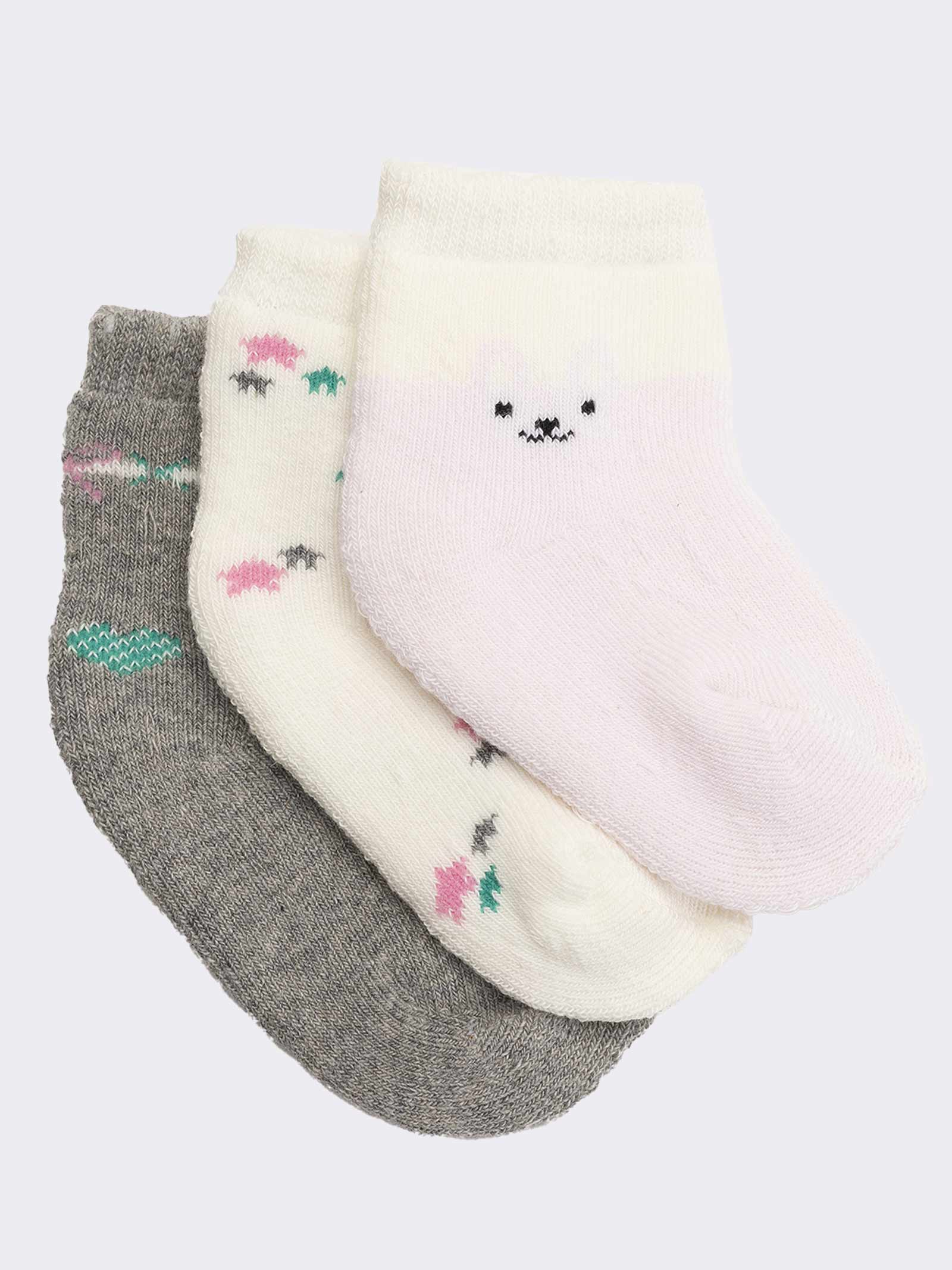 Baby Fancy Warm Cotton Socks - Short Comfortable Ankle Socks - Image 1