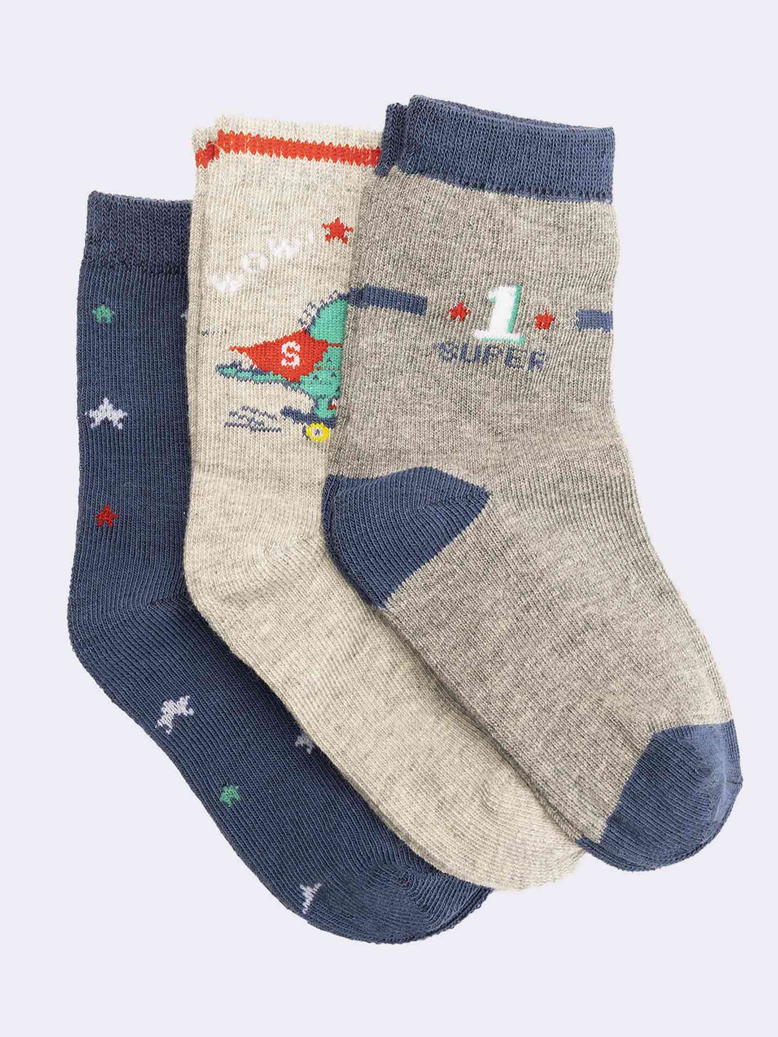 Ensemble de Chaussettes Fantaisie pour Enfants - Coffret Cadeau Cactus - Image 1