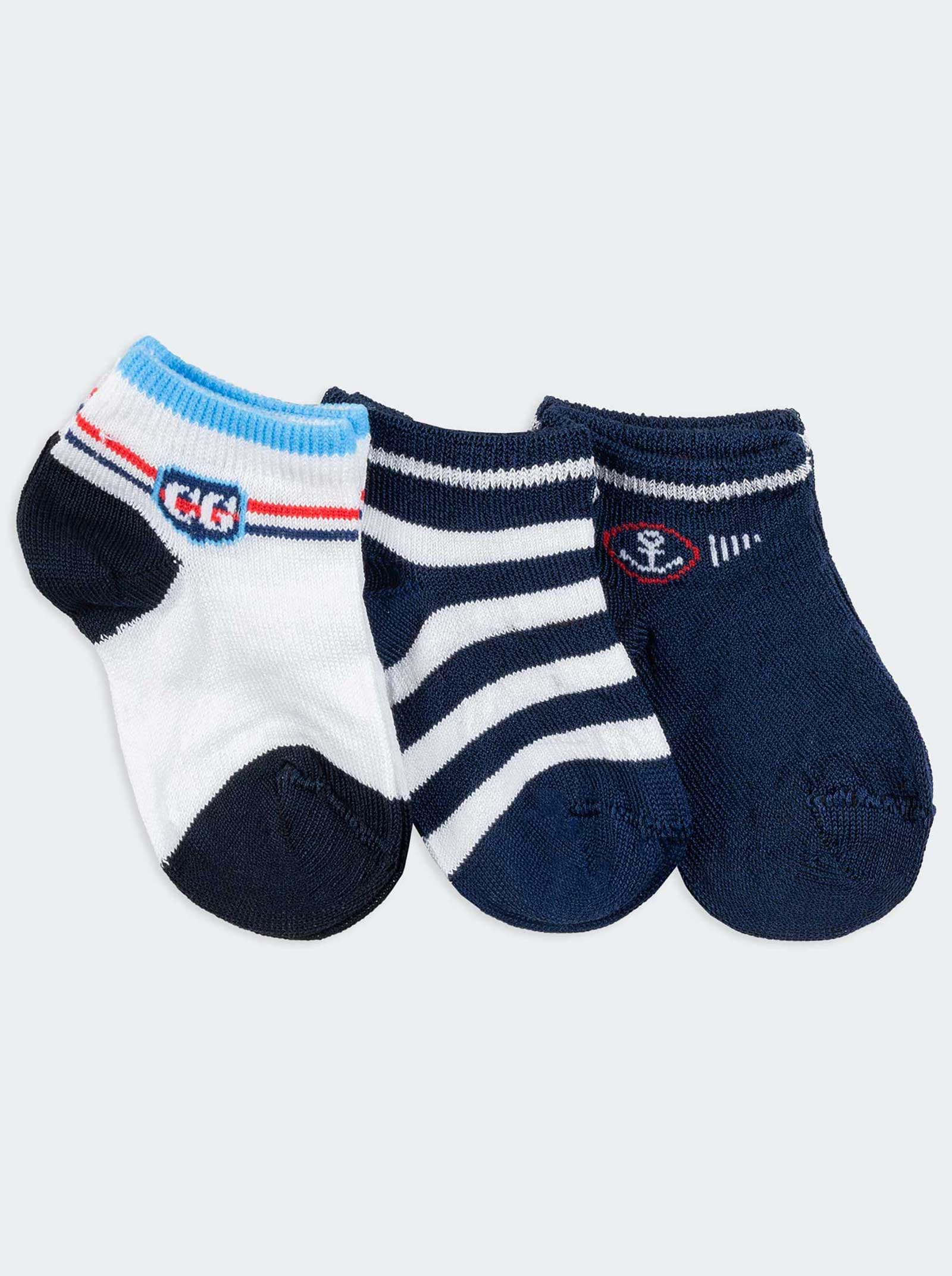 Calcetines de Verano para Bebé con Diseño Marítimo - Algodón Transpirable - Image 1