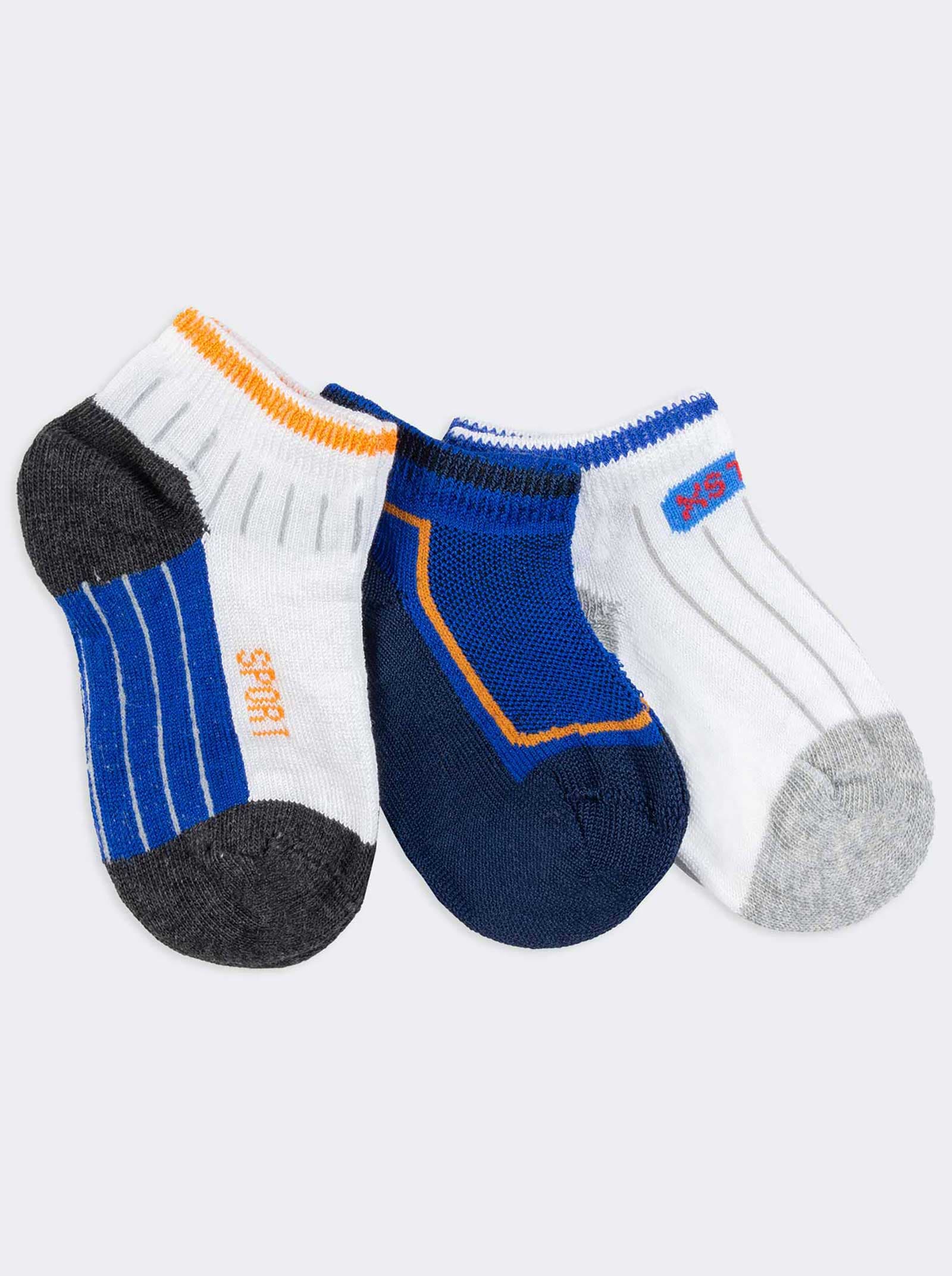 Baby Sport Socks in Cool Cotton - Summer Fantasy Pattern - Image 1