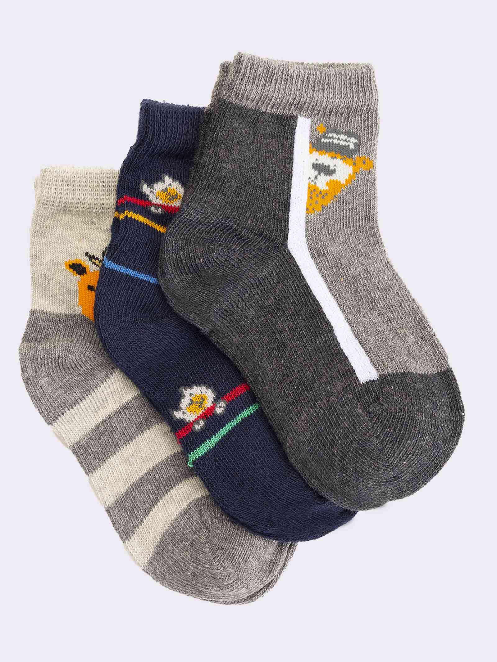 Baby Fancy Short Socks - fun Design and Comfort - Image 1