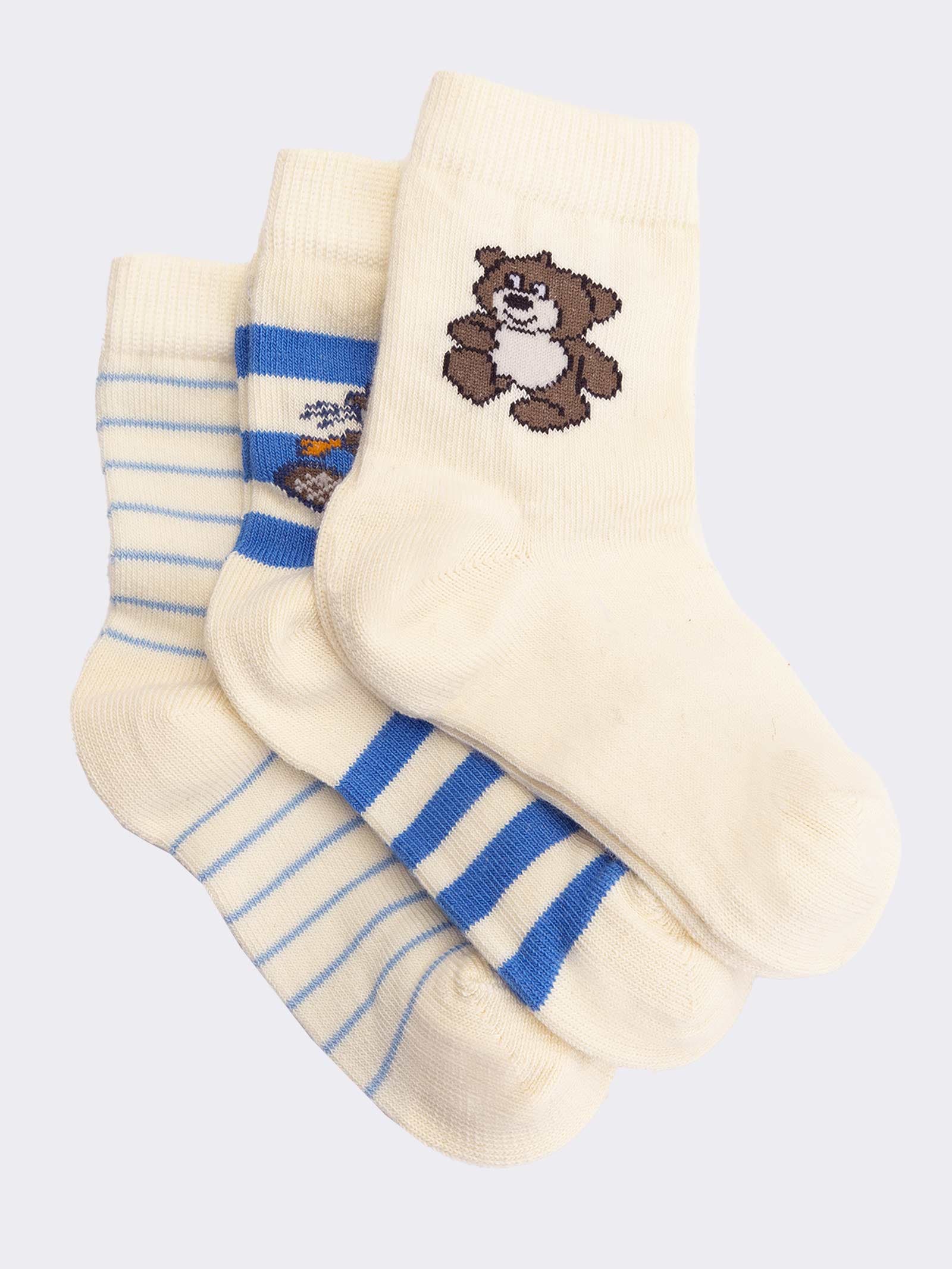 Baby Fantasy Socks with Animated Patterns - Short and Comfortable - Image 1