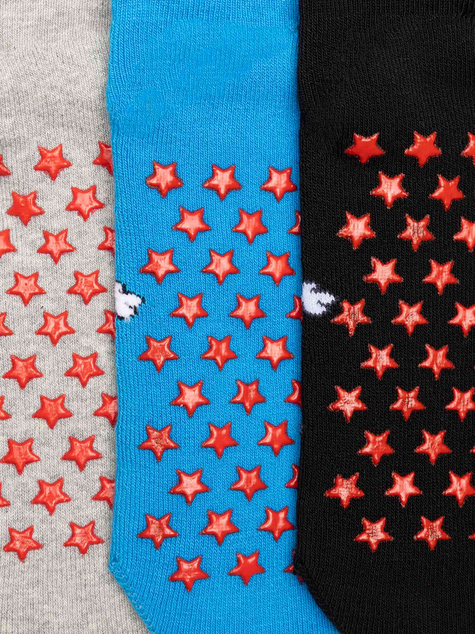 Calcetines Cortos Antideslizantes para Niños con Diseño Pop Art Cómic - Image 2