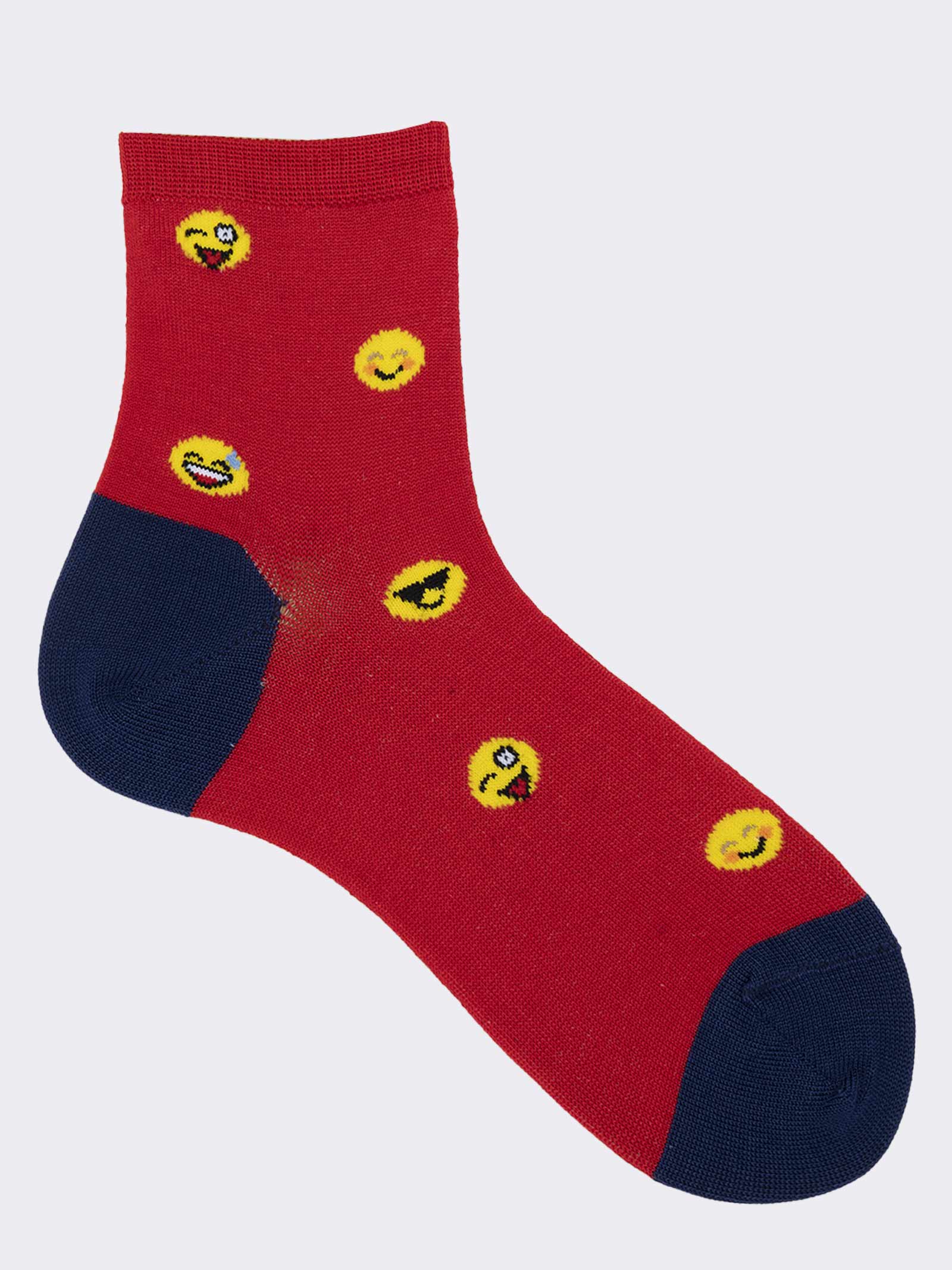 Kids' Patterned Short Socks - fun and Cheerful Design - Image 2