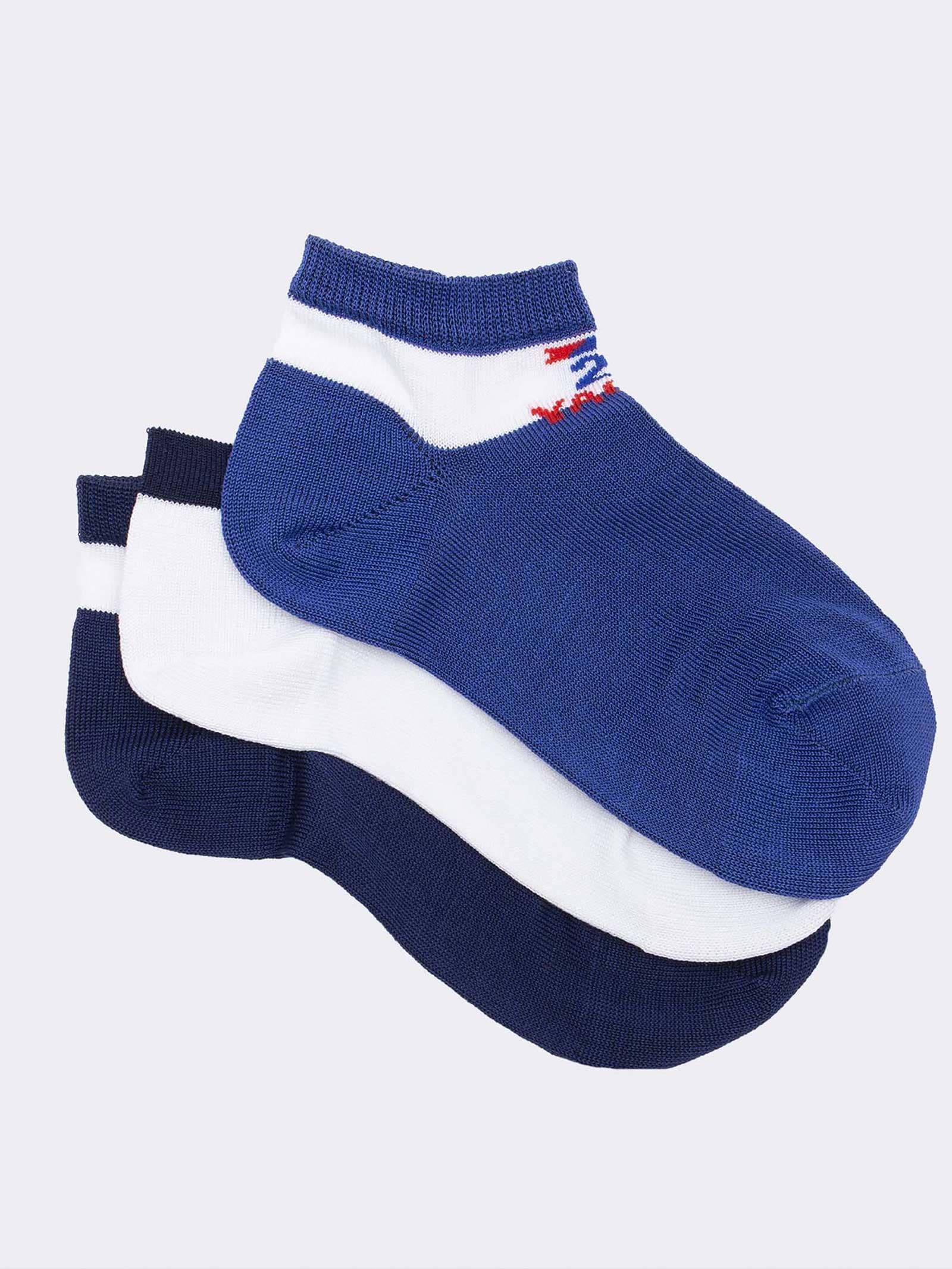 Kids Fashion Ankle Socks - Cool Fresh Cotton Comfort - Image 1