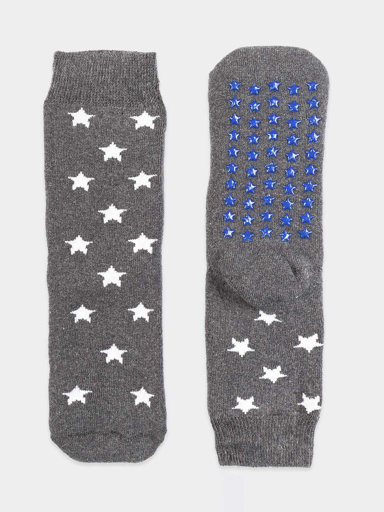 Rutschfeste Lange Kindersocken mit Sternen-Muster