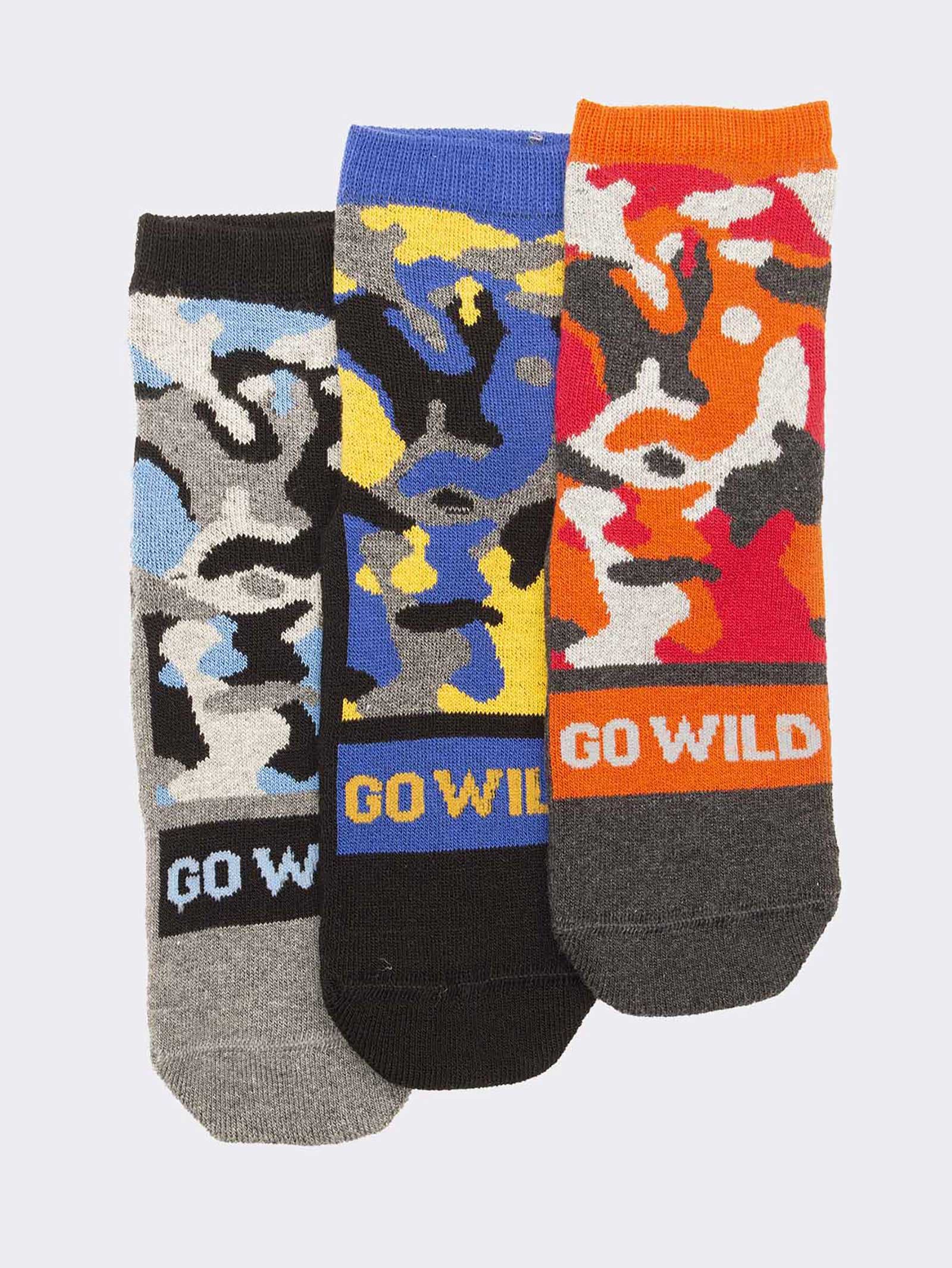 Kids Non-Slip Warm Cotton Socks - Fantasy Design - Image 1