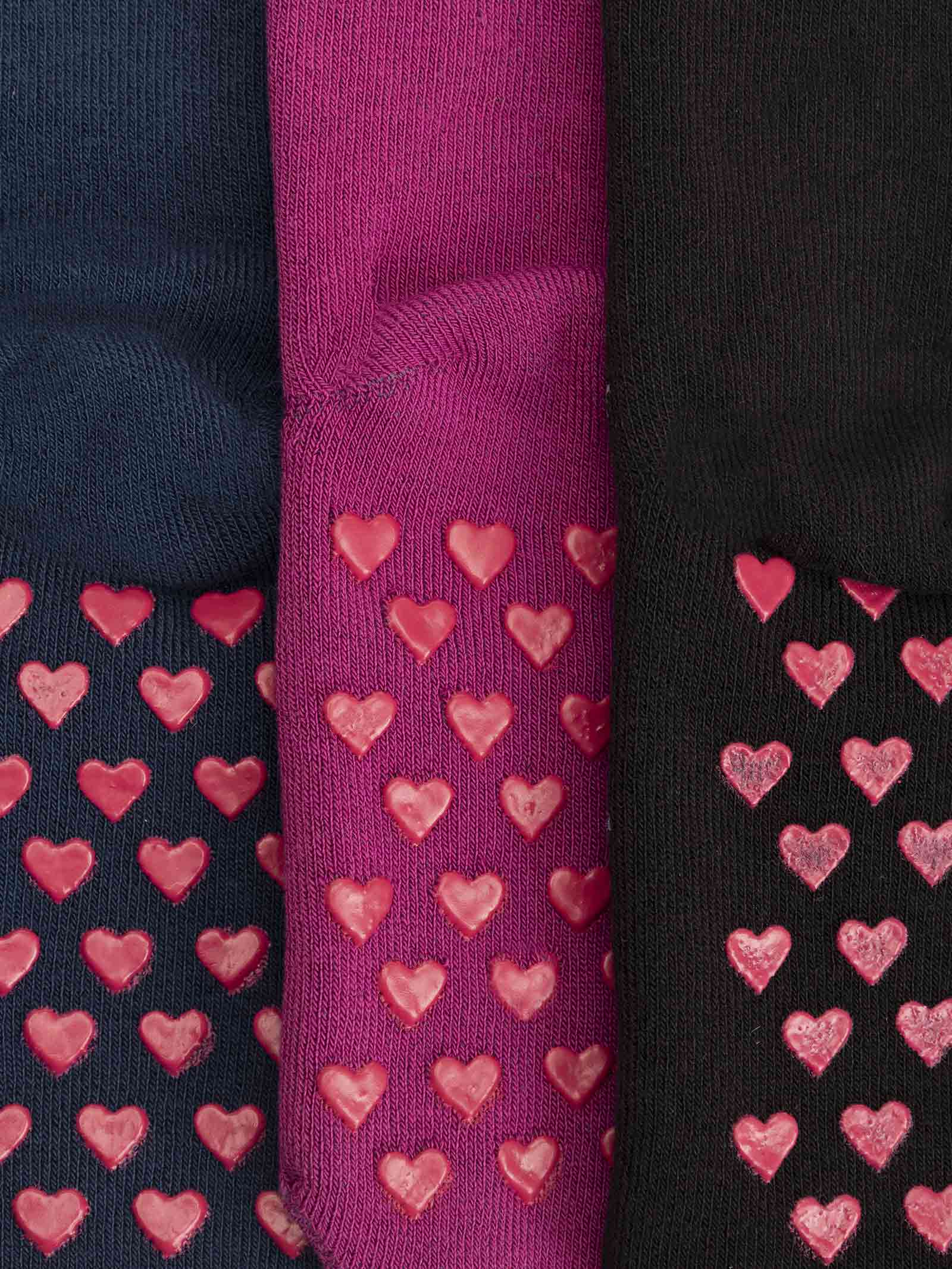 Kids Non-Slip Socks with Lips Pattern - Warm Cotton - Image 2