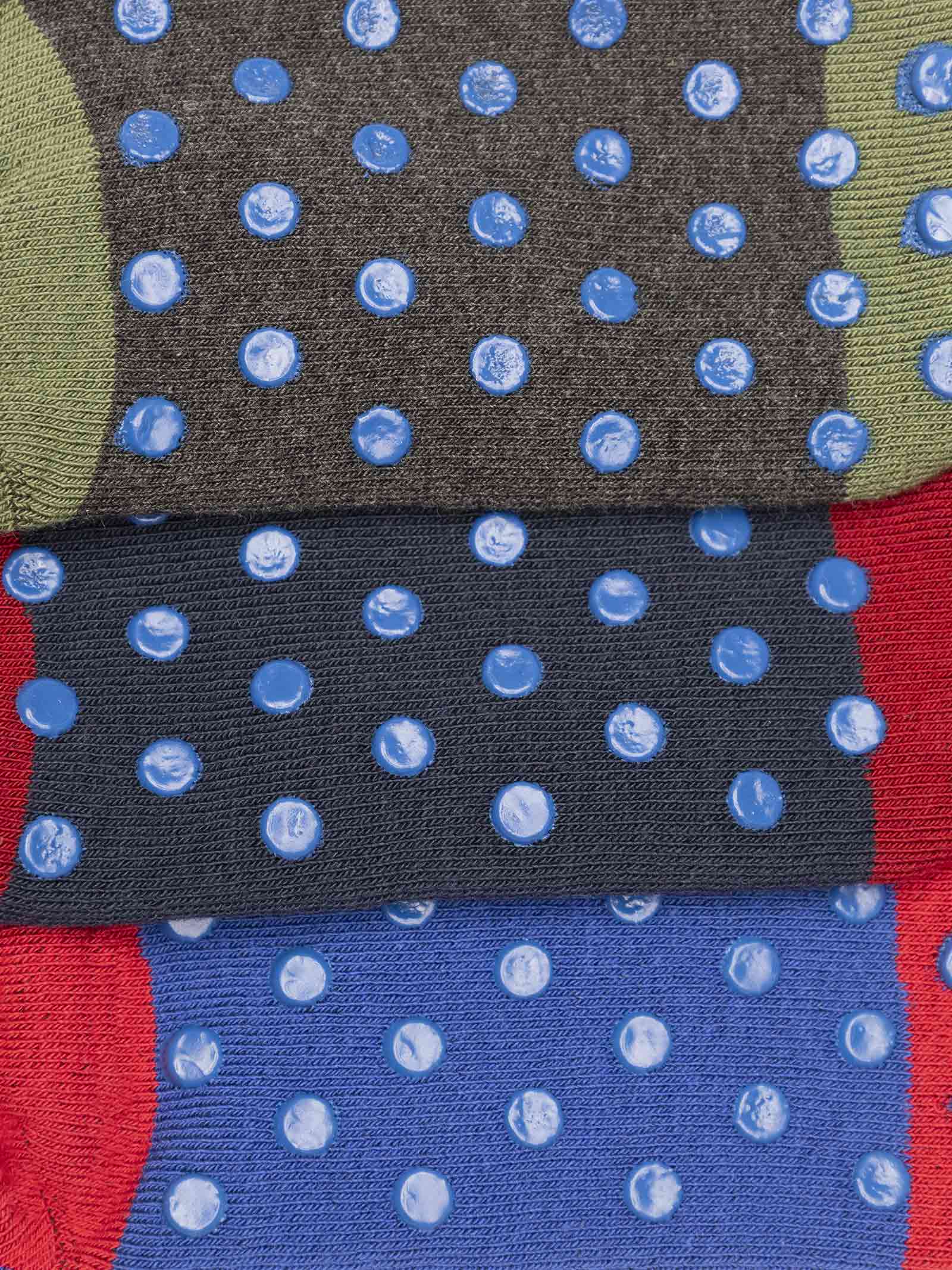Kinder Antirutsch-Socken mit College-Design - Kurze Warme Baumwollsocken - Image 2