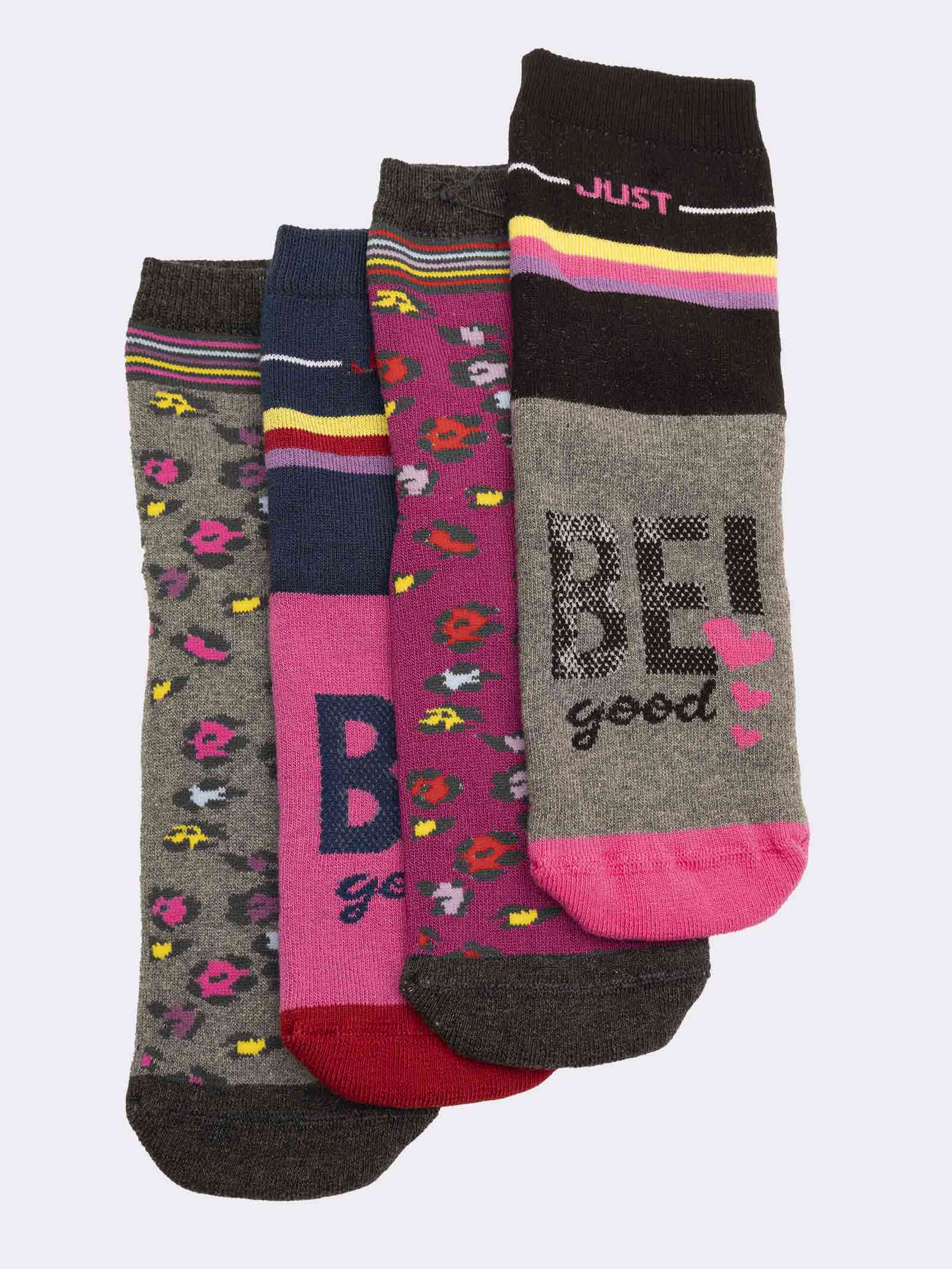 Mädchen Rutschfeste Kurze Socken aus Warmem Baumwolle - Image 1