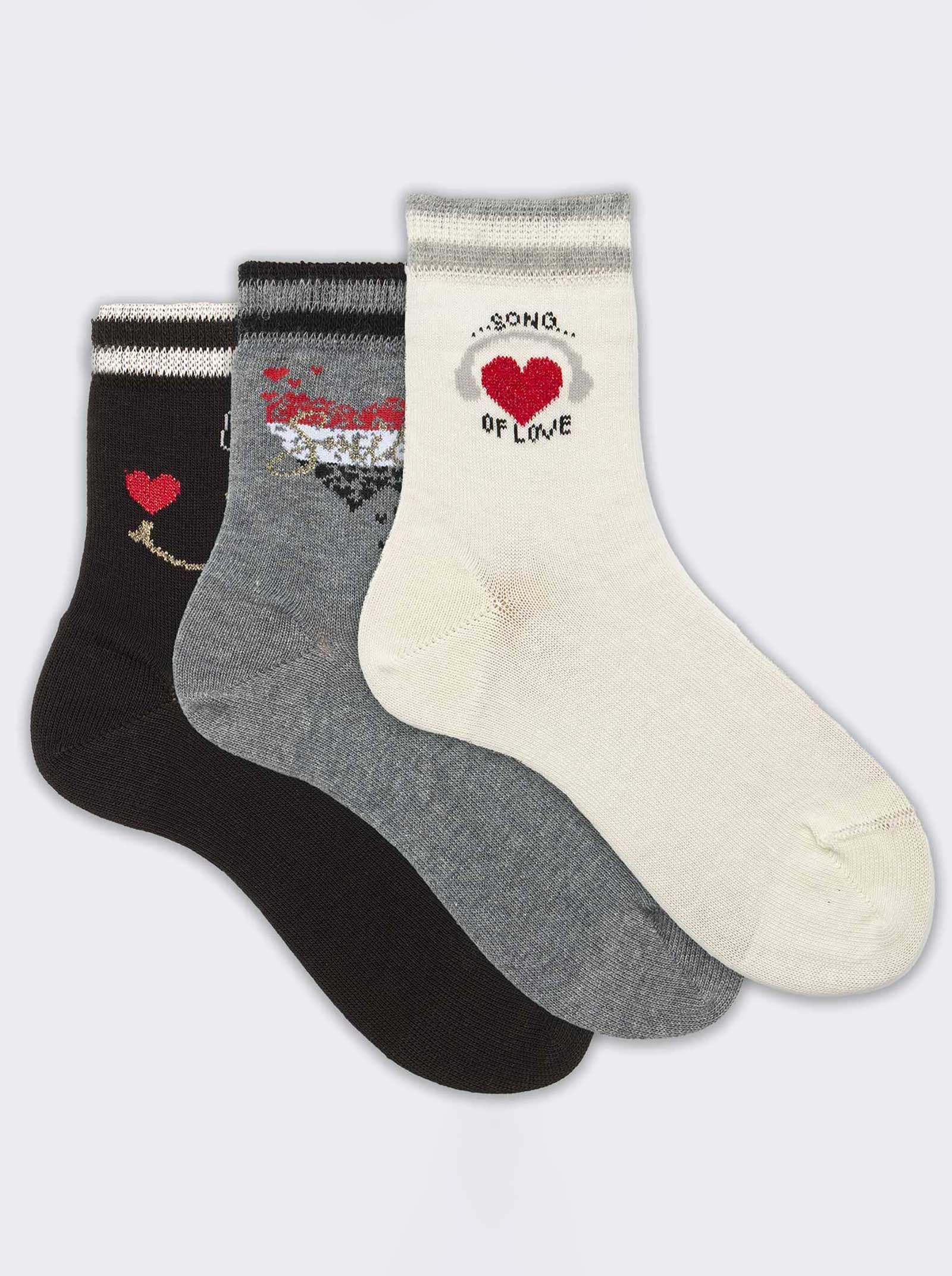 Kids' Patterned Short Socks - Comfort and Style - Image 1
