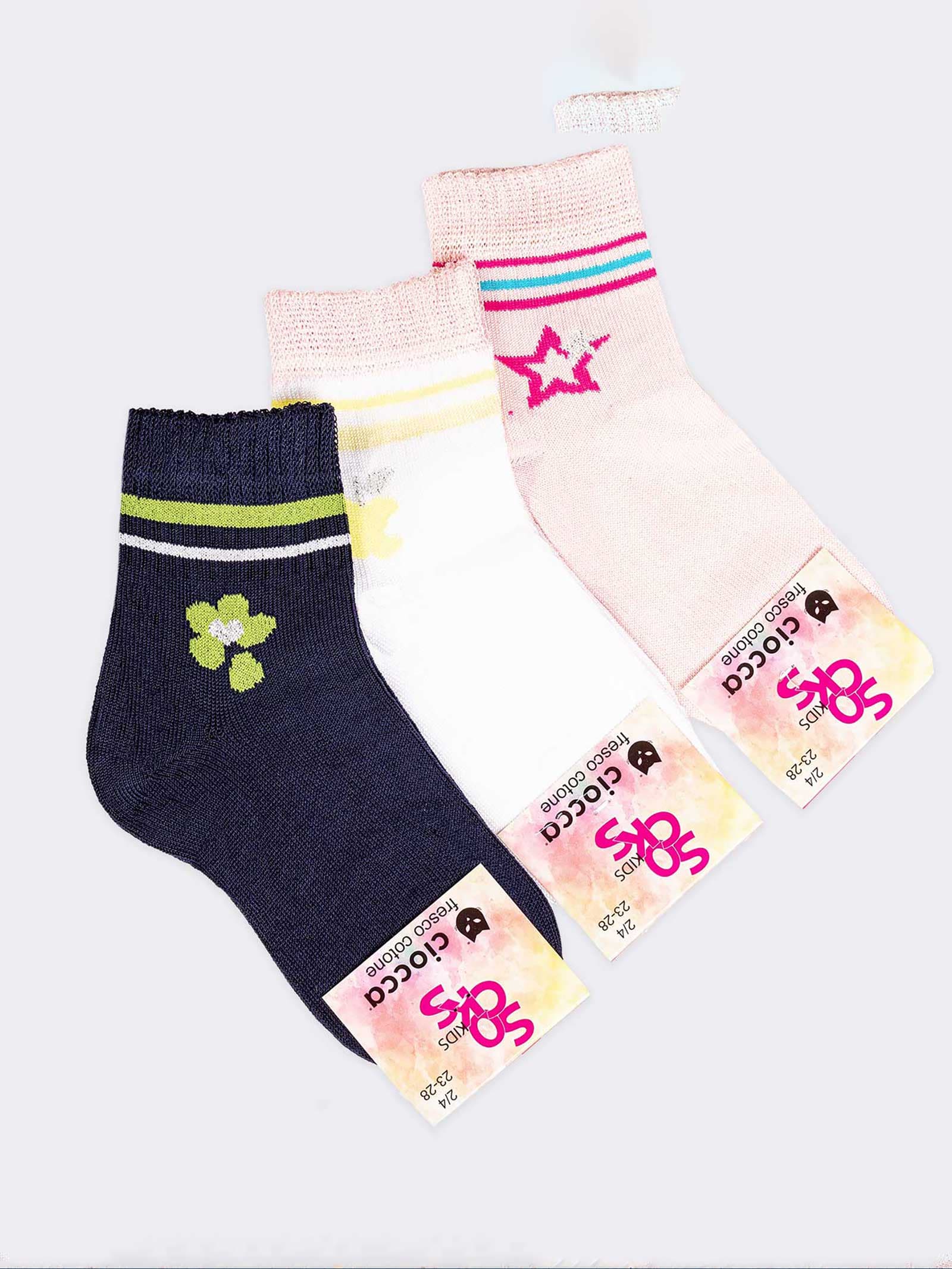 Mädchen Kurze Fantasie-Socken aus Baumwolle - Image 1