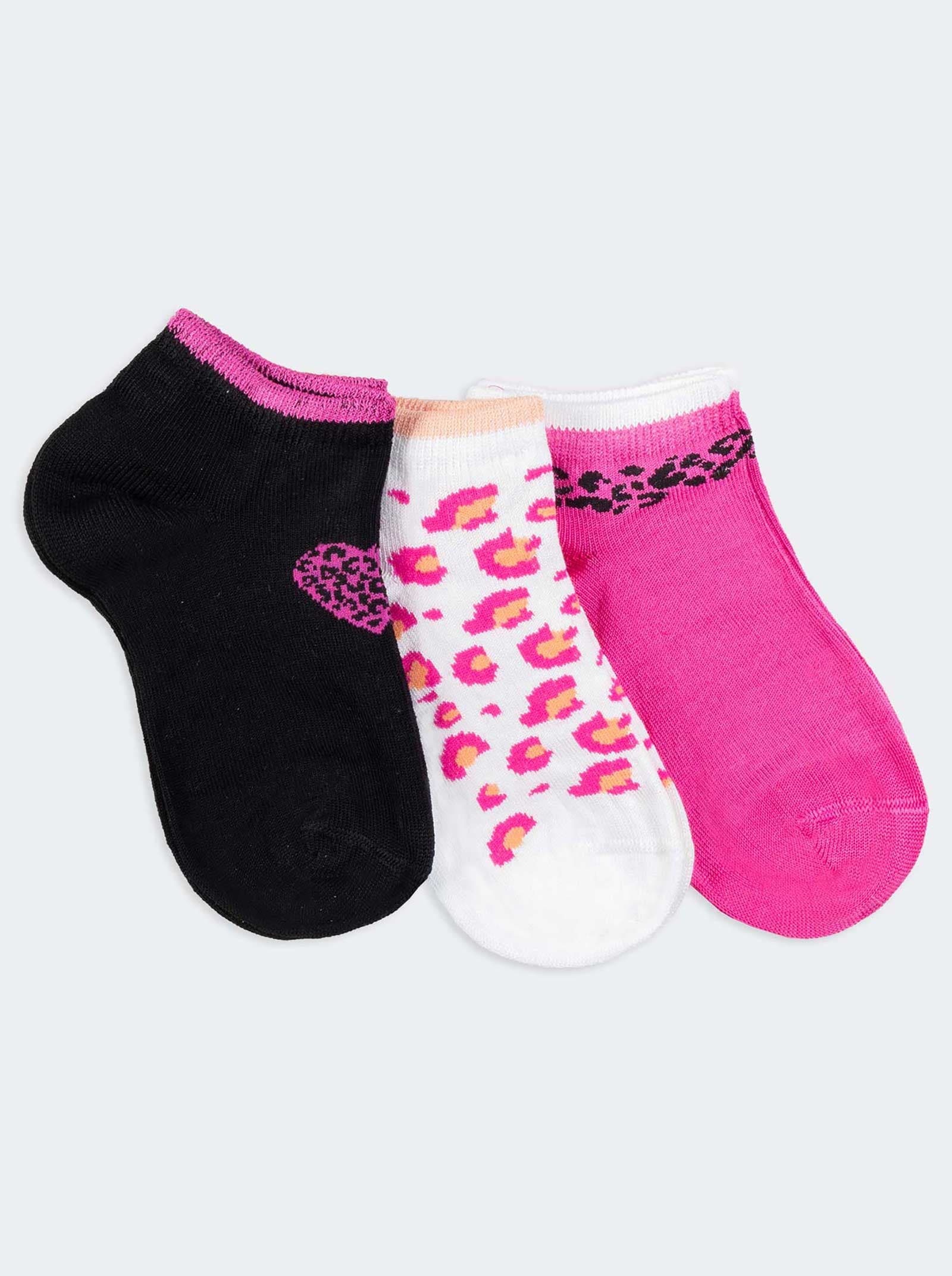 Girls' Patterned Ankle Socks in Cool Cotton - Image 1