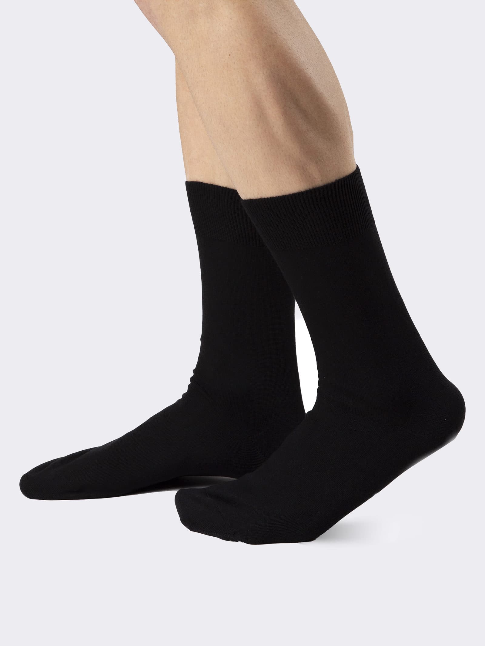 Men's Short Warm Cotton Socks - Breathable and Comfortable - Made in Italy - Image 1