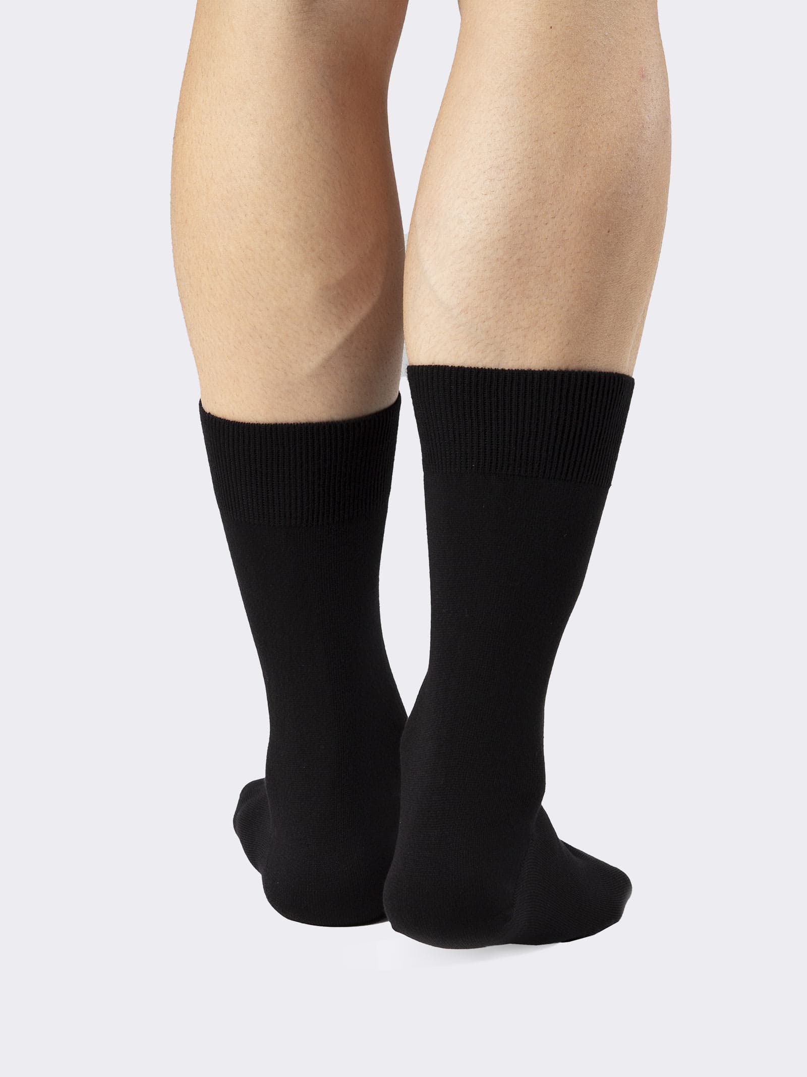 Men's Short Warm Cotton Socks - Breathable and Comfortable - Made in Italy - Image 2
