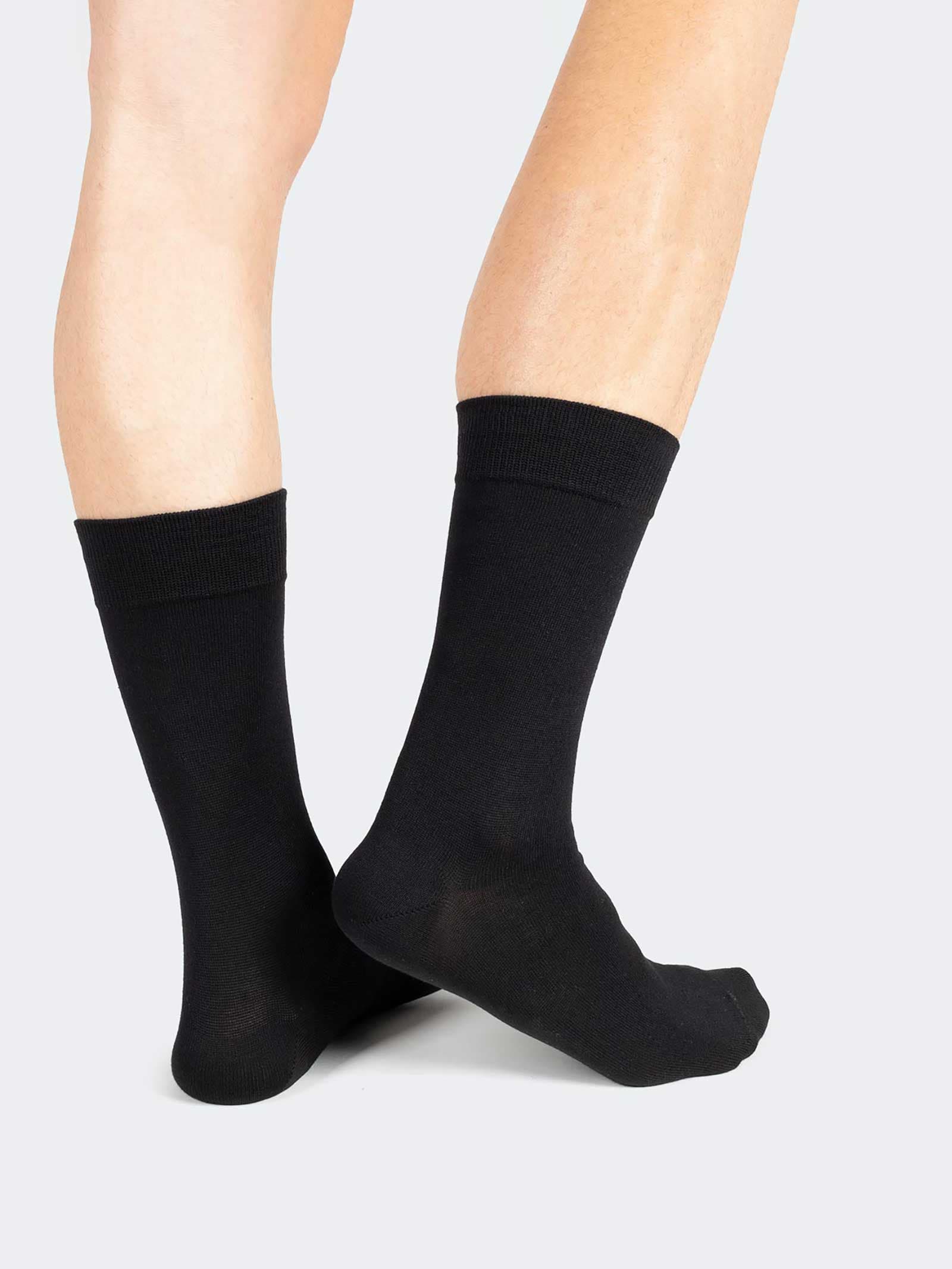 Ciocca Men's Ankle Socks in Warm Cotton - Pack of 6 - Image 2