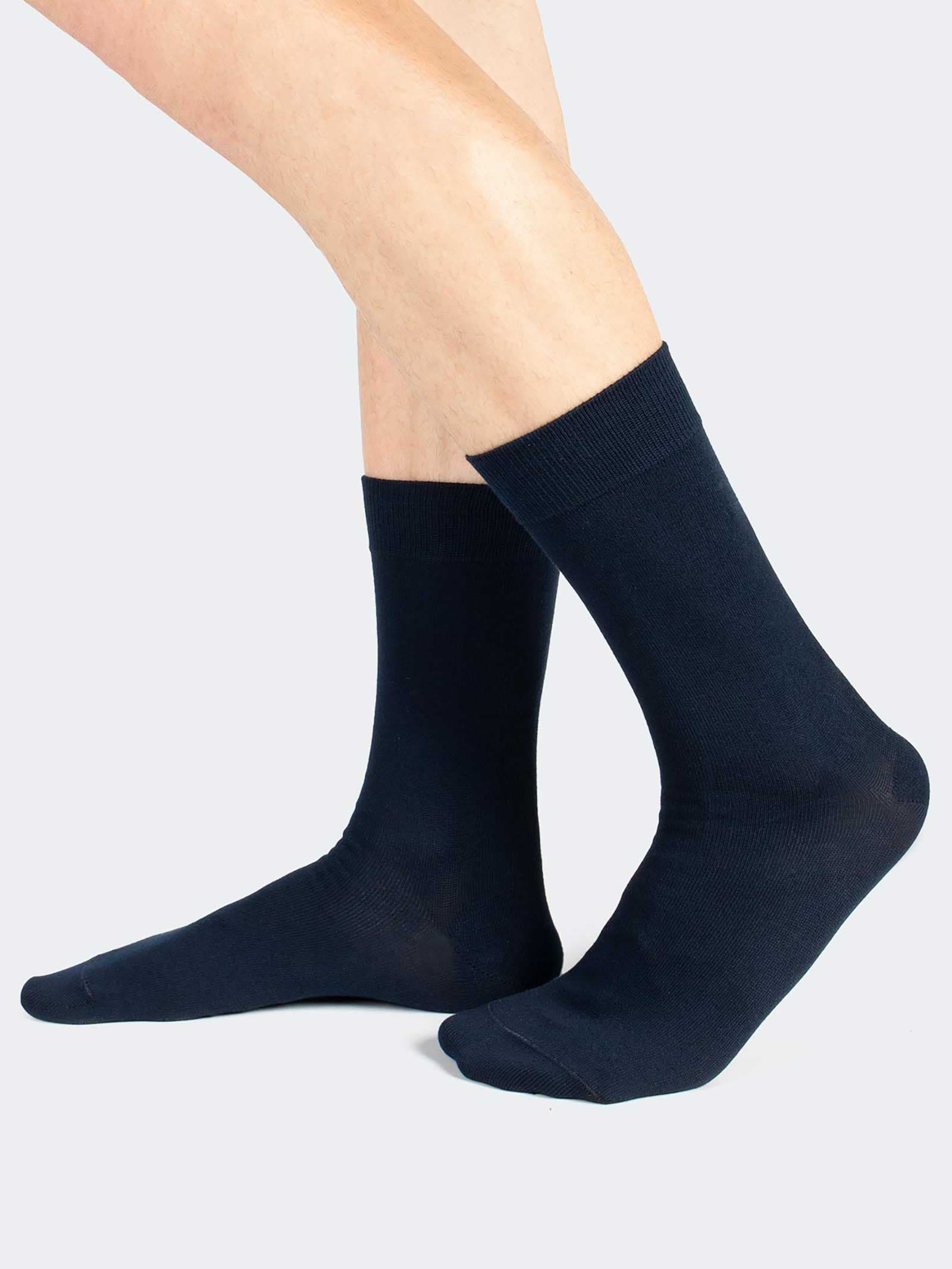 Ciocca Herrensocken Kurz aus Warmem Baumwolle - 6er Pack