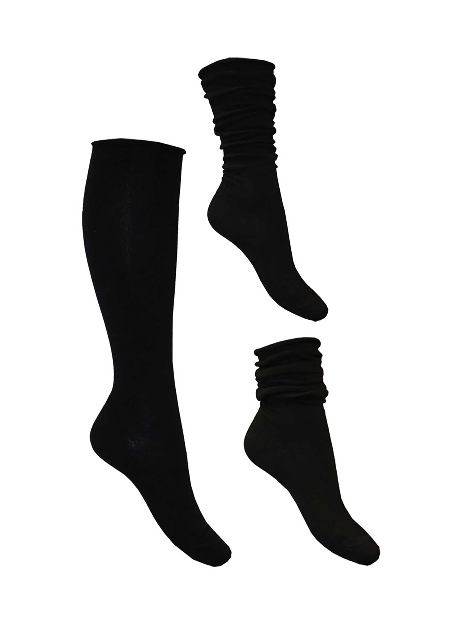 Damen Lange Warme Baumwollsocken - Eleganz und Komfort für Jeden Tag