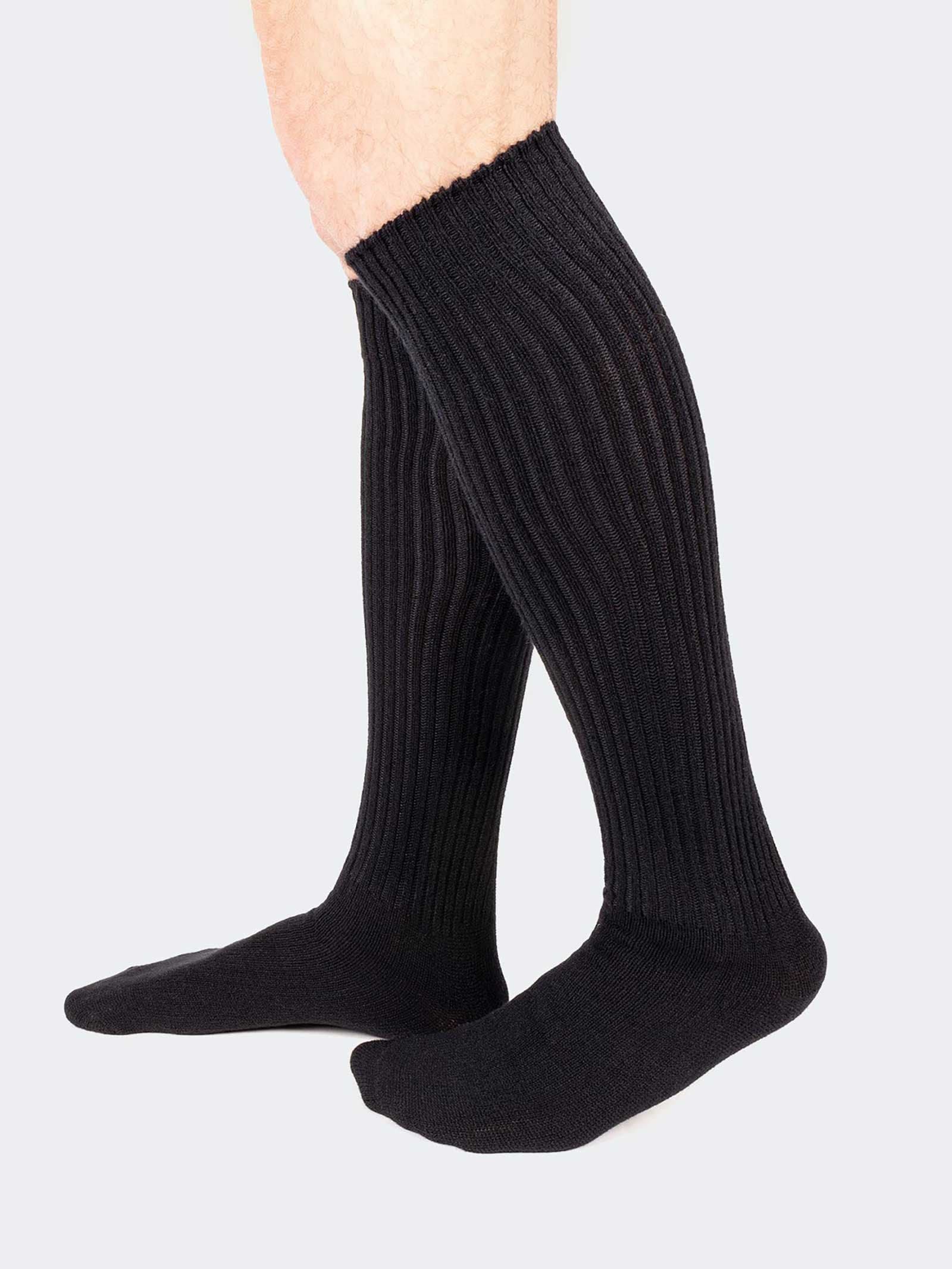 Chaussettes hautes douces - Fabriquées en Italie - Image 1