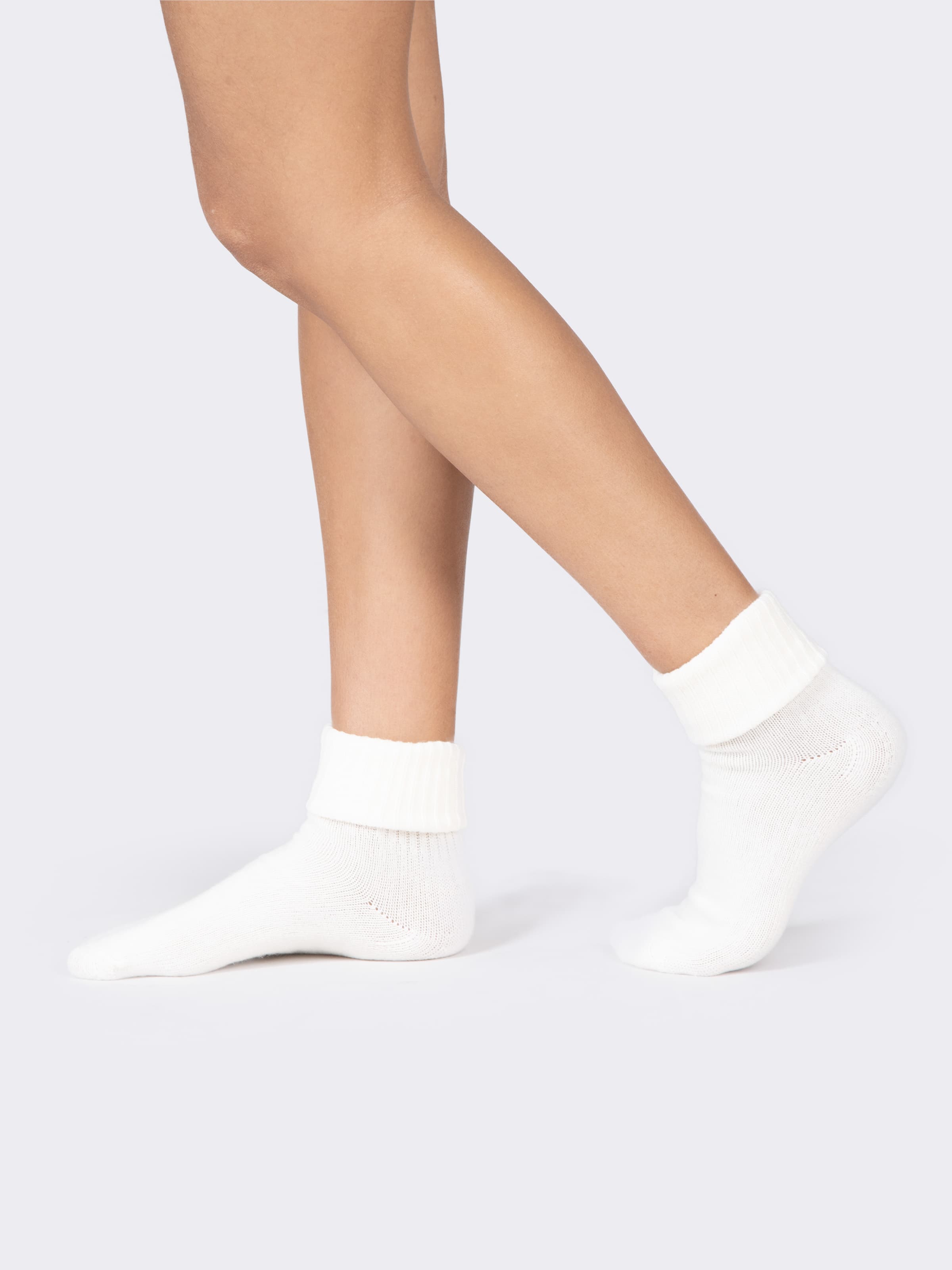Women's Short Fold-Over Socks - Soft and Comfortable for Daily Wear - Image 1