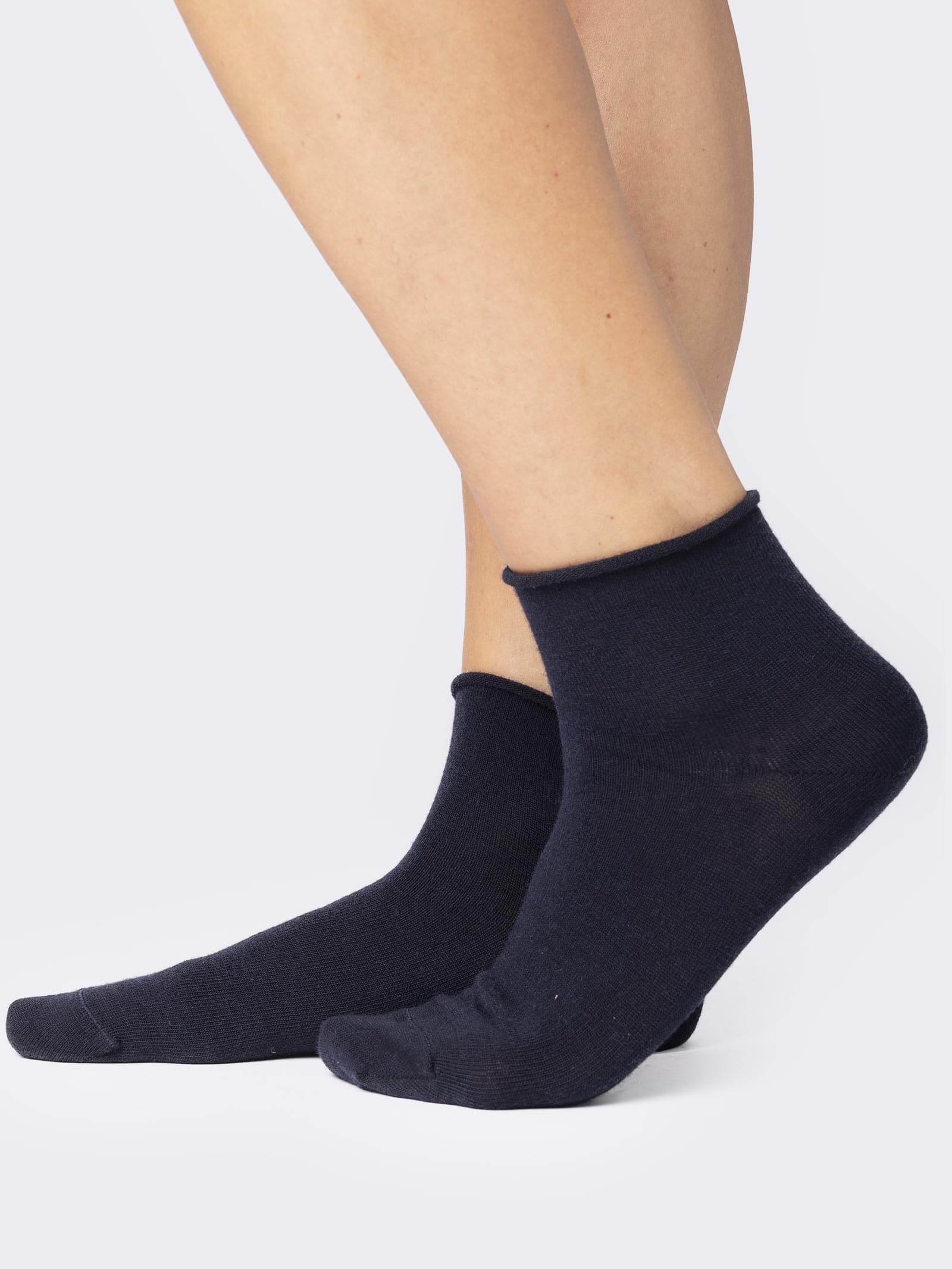 Calcetines Cortos de Lana Premium para Mujer - Confort Diario