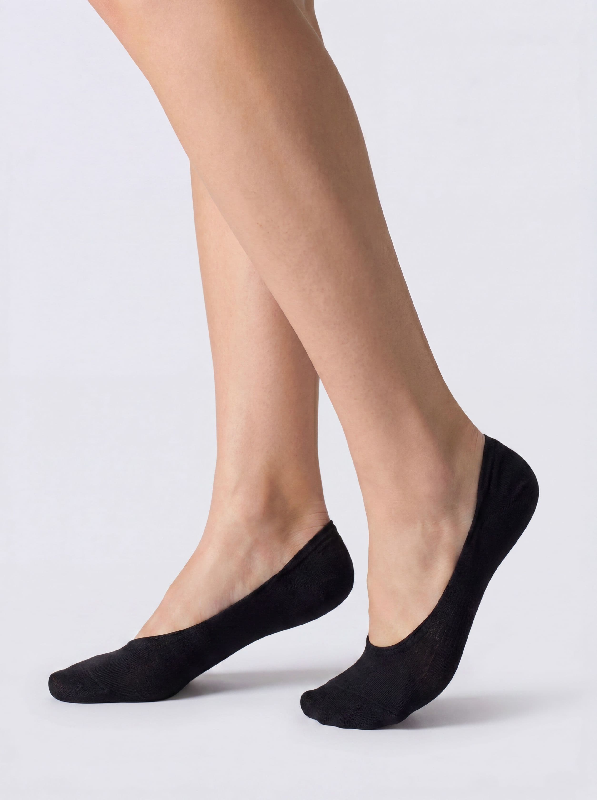 Unsichtbare Sneaker-Socken mit 360°- Elastik – 6er-Pack