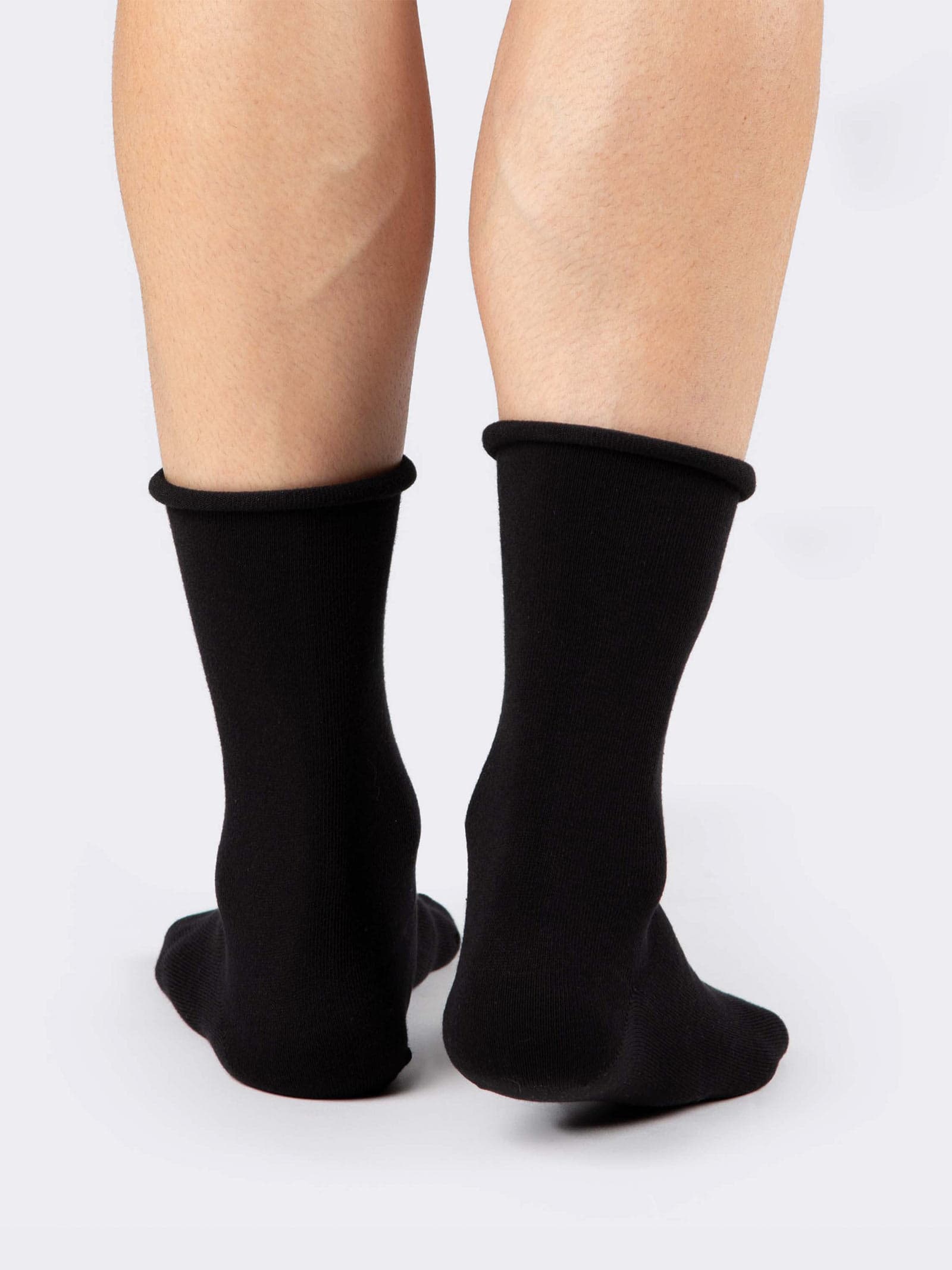 Calcetines Cortos Sanitarios para Hombre en Algodón Cálido - Confort Premium - Image 2
