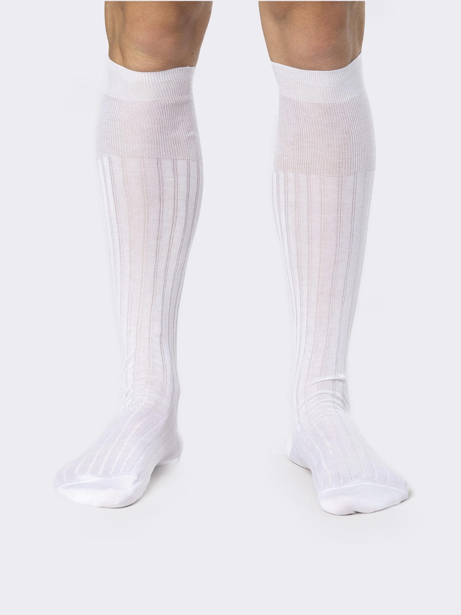 Elegante Herren Breitrippsocken aus Schottischem Garn - Image 2