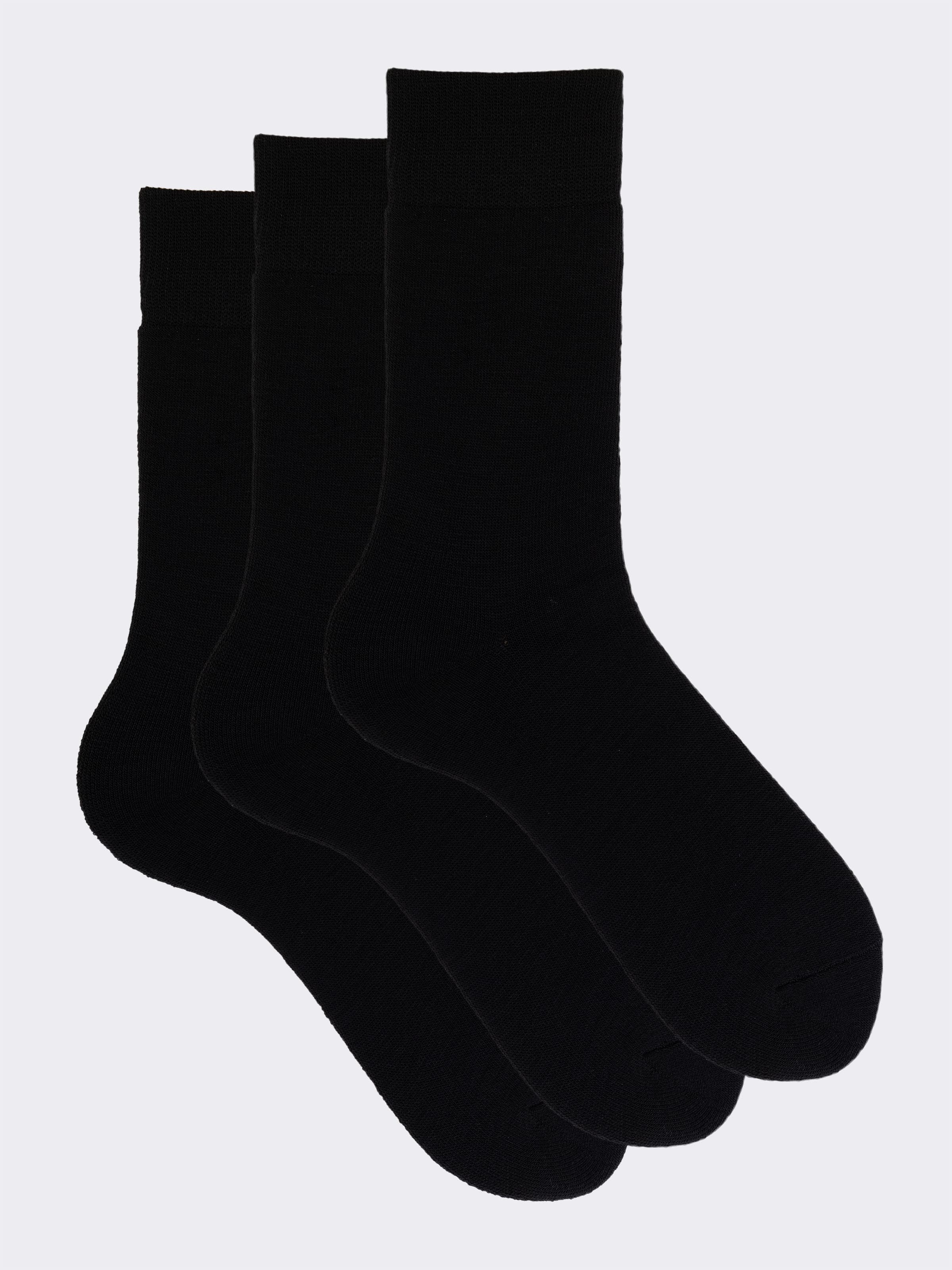 Men's 3-Pack Winter Fleece Short Socks - Warm and Comfortable - Image 1