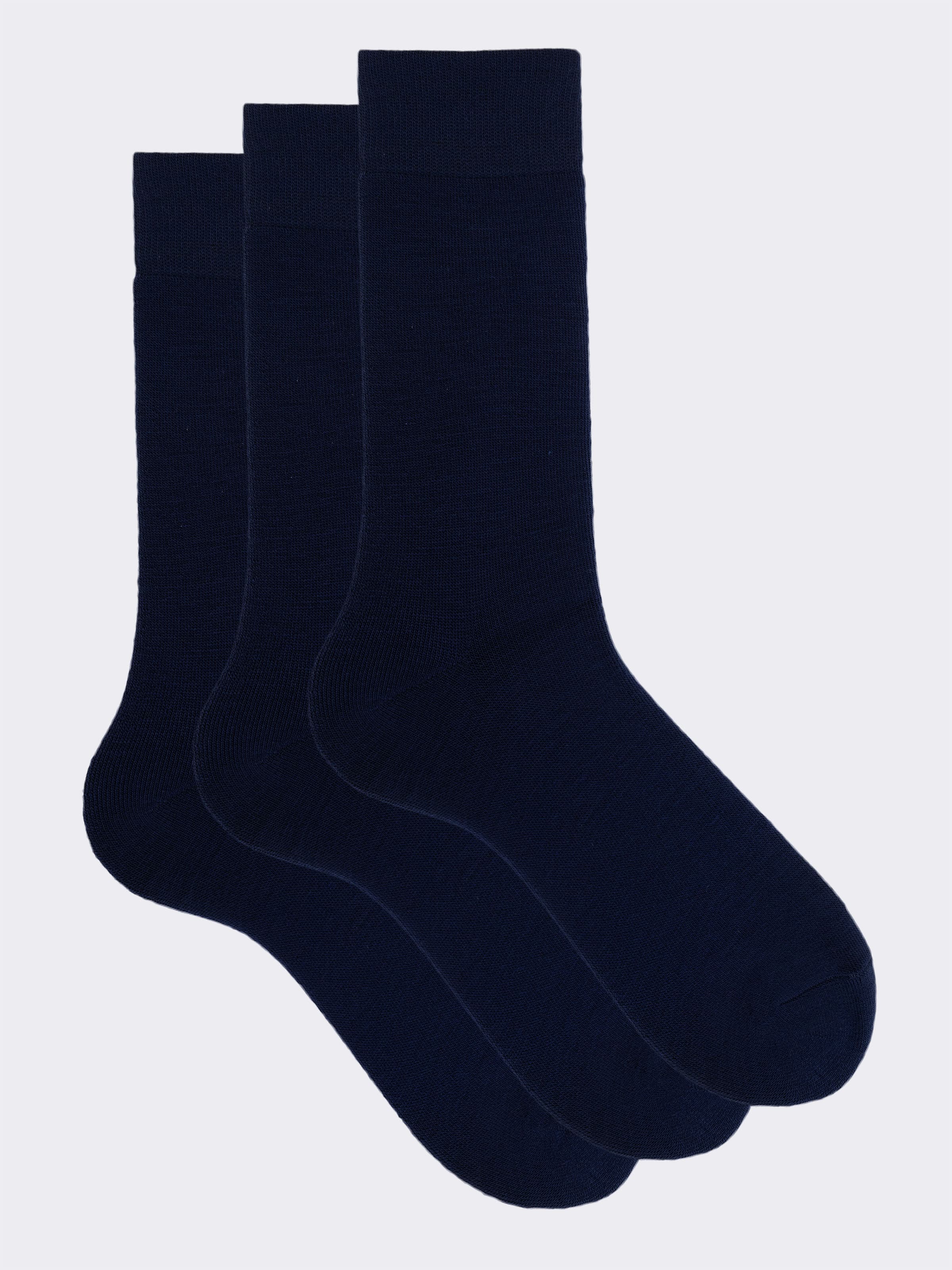 Men's 3-Pack Winter Fleece Short Socks - Warm and Comfortable - Image 1