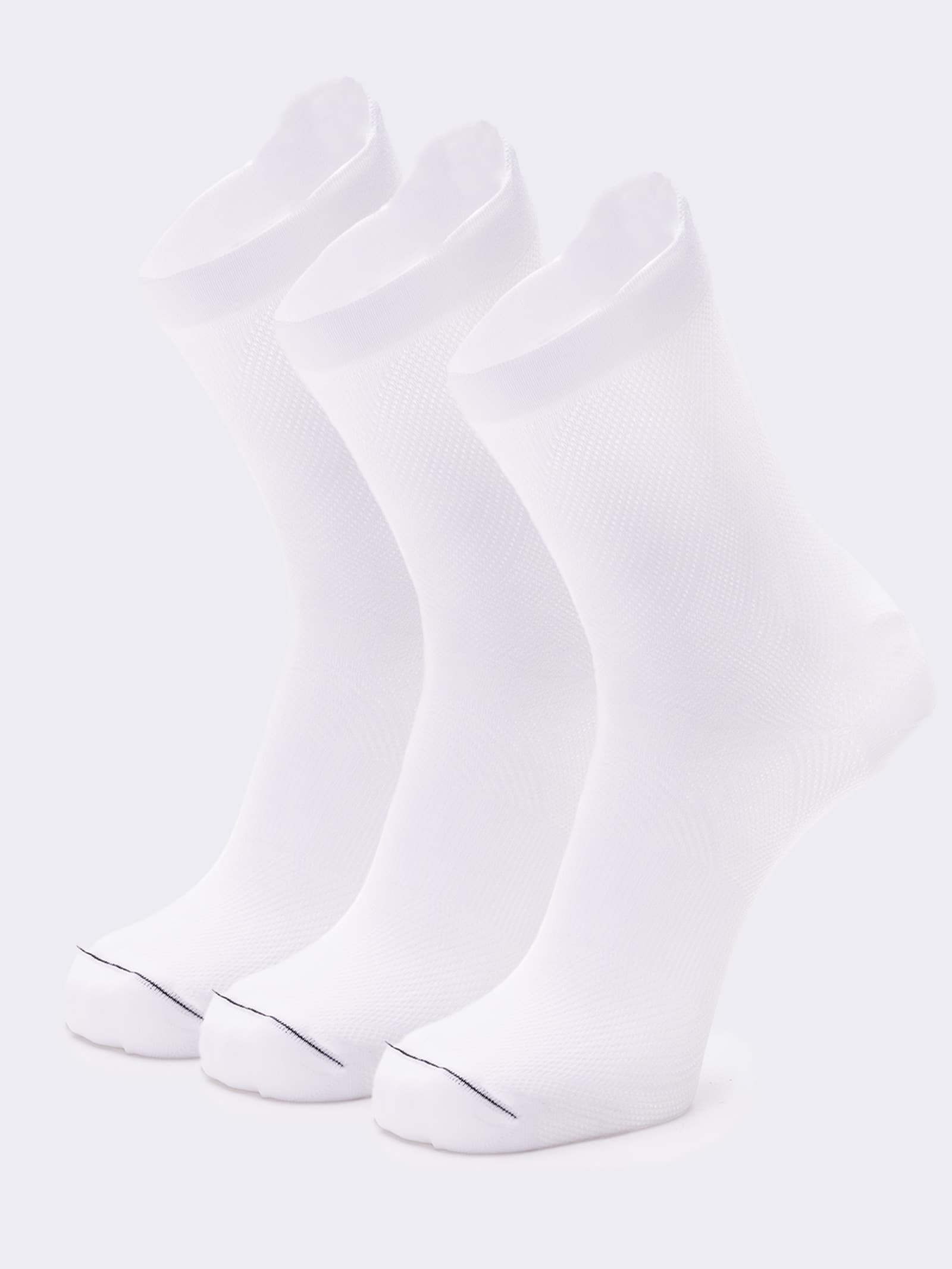 3 Paar Unisex Sportsocken für Radfahren und Laufen - Hergestellt in Italien - Image 1