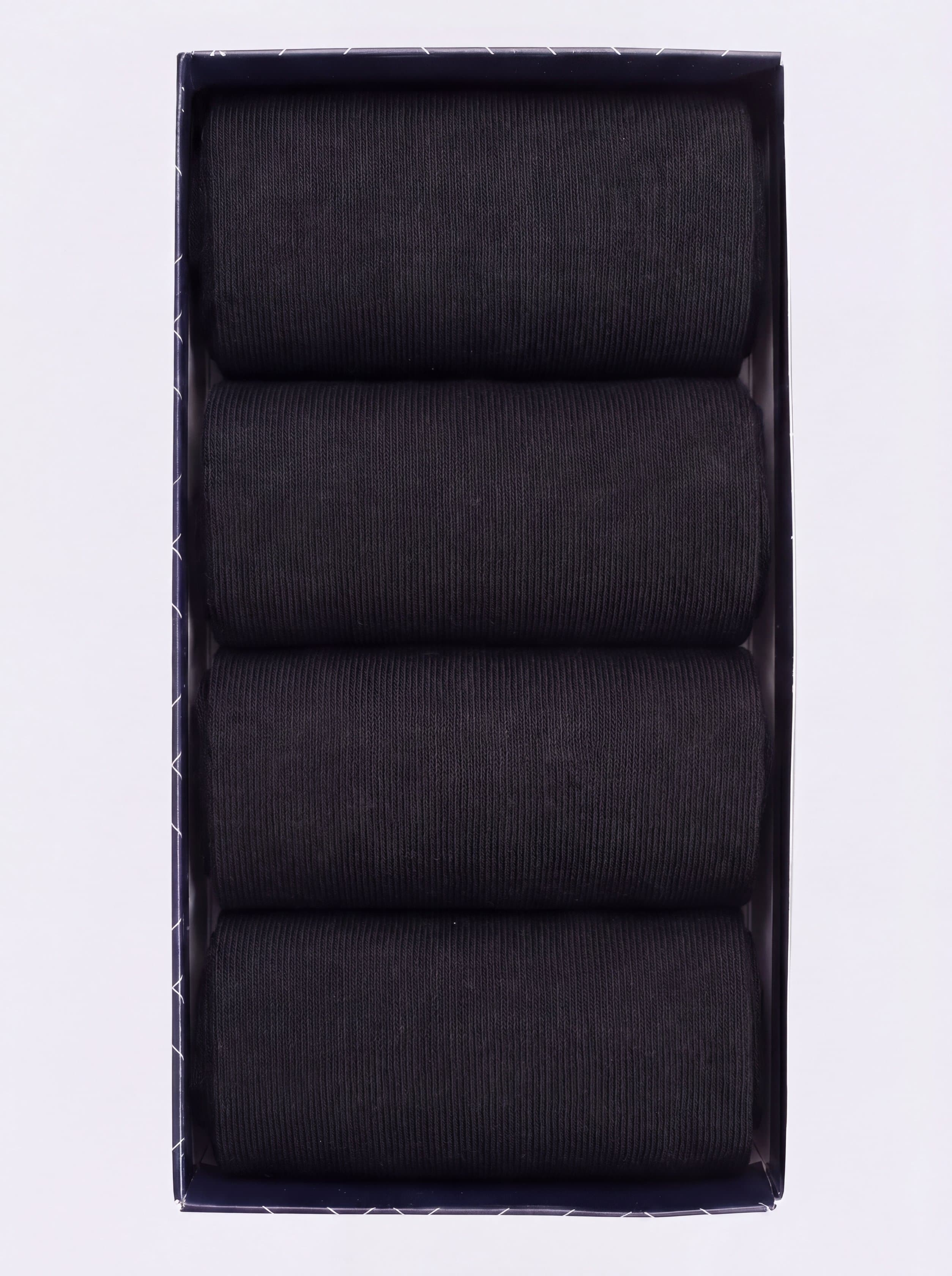 Ciocca Caja de Regalo 4 Pares Calcetines Cortos Chiffon Algodón Escocés 100% - Image 3