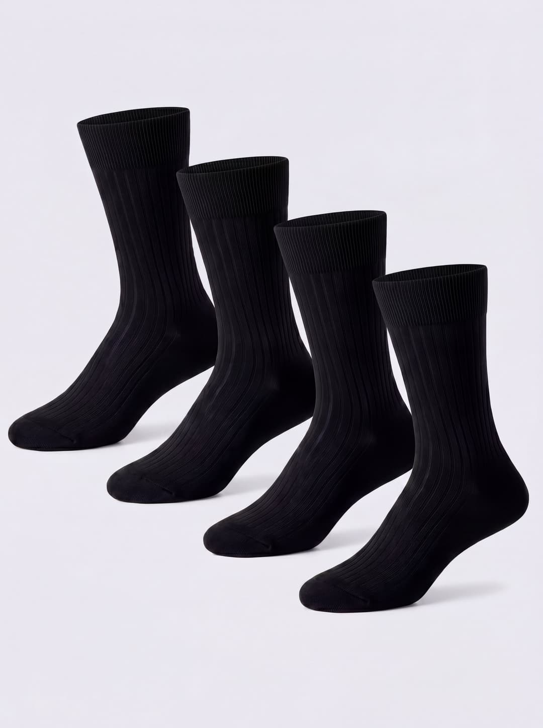 Confezione Regalo 4 Paia Calze Corte Costa Larga Filo di Scozia