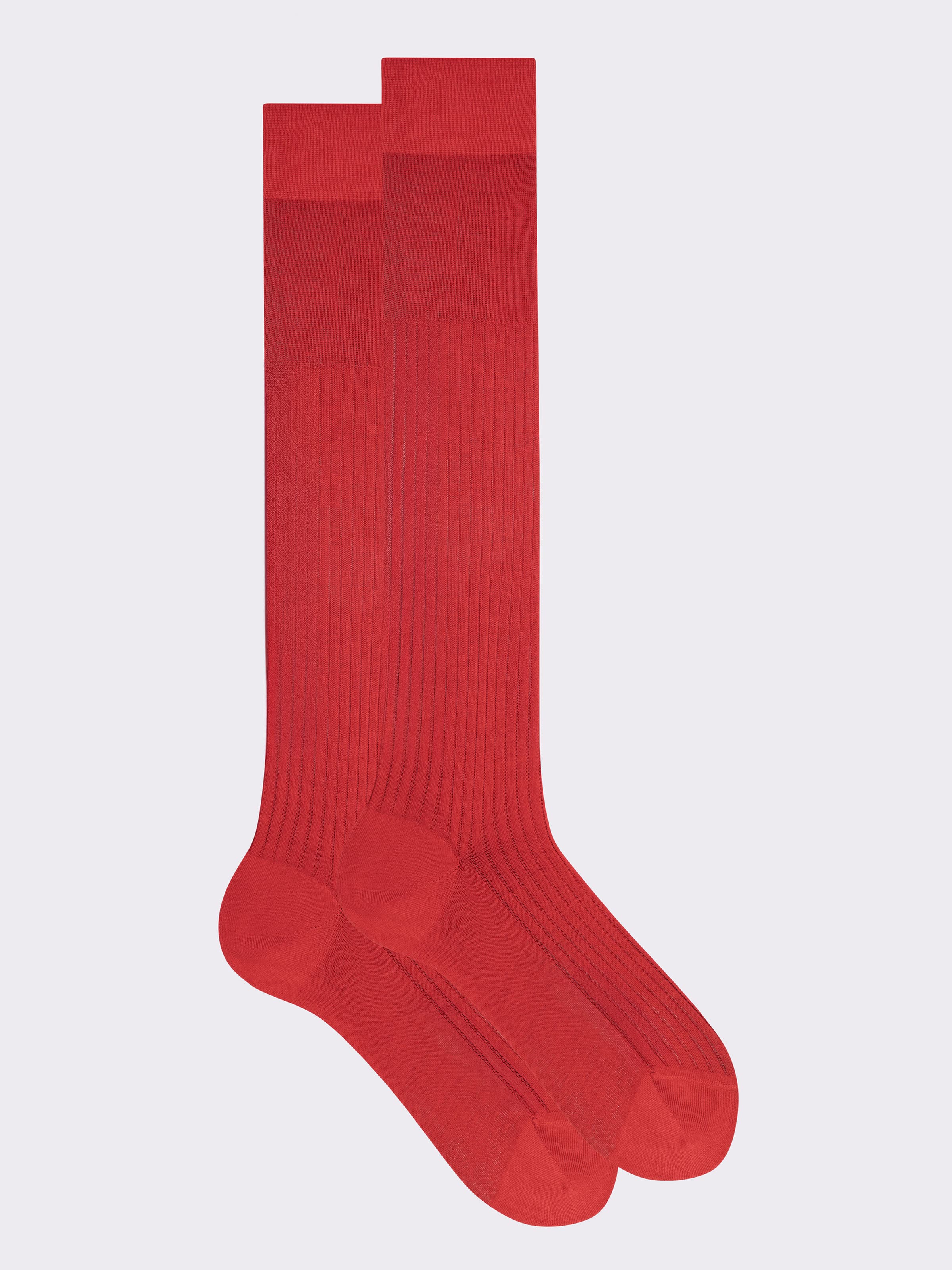 Gift box with 3 Pairs of Men's Ribbed Lisle Cotton Socks - Image 5