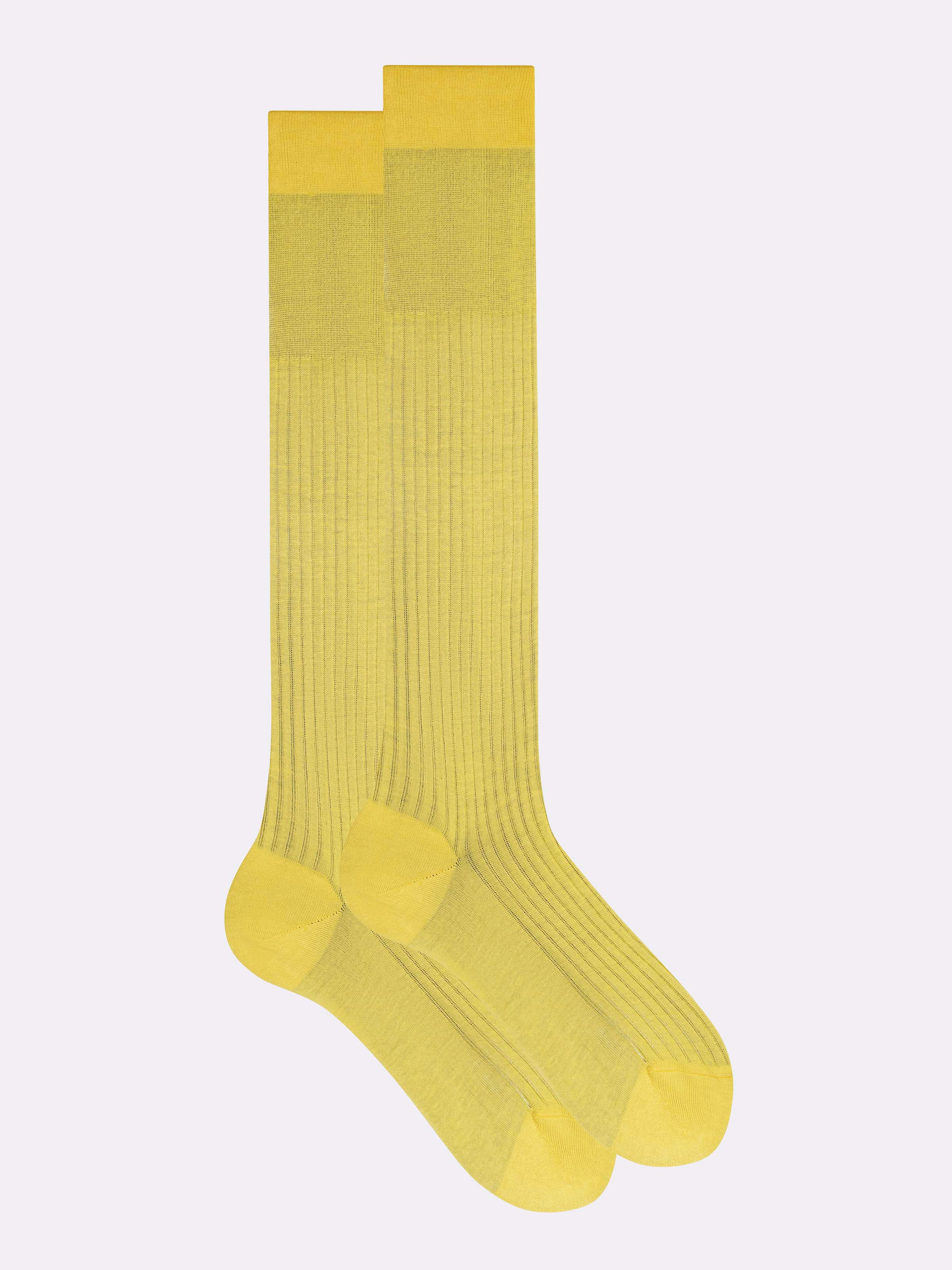 Geschenkbox mit 3 Paar gerippten Herrensocken aus schottischem Garn - Image 6