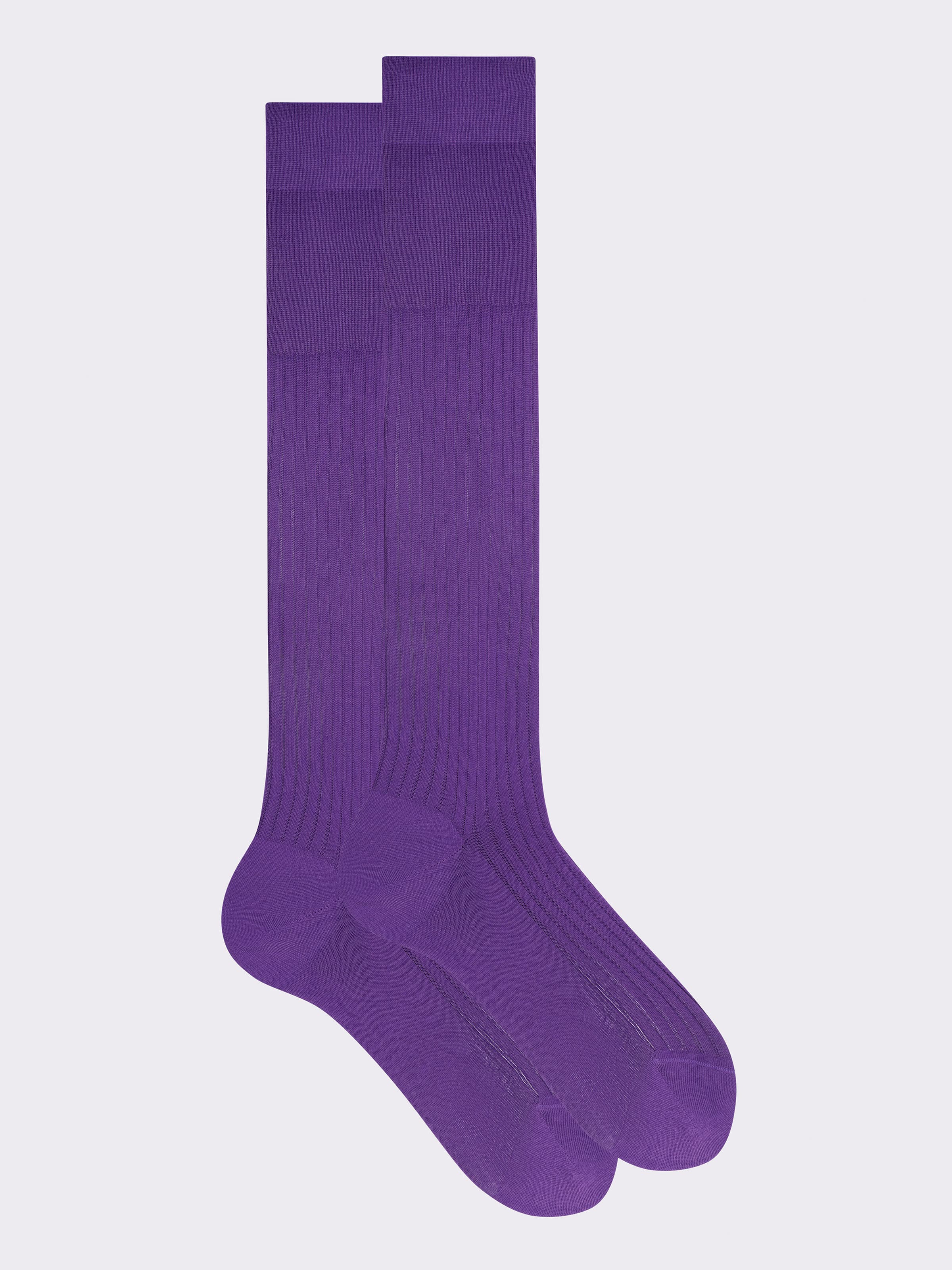 Geschenkbox mit 3 Paar gerippten Herrensocken aus Sea-Island-Baumwolle - Image 4