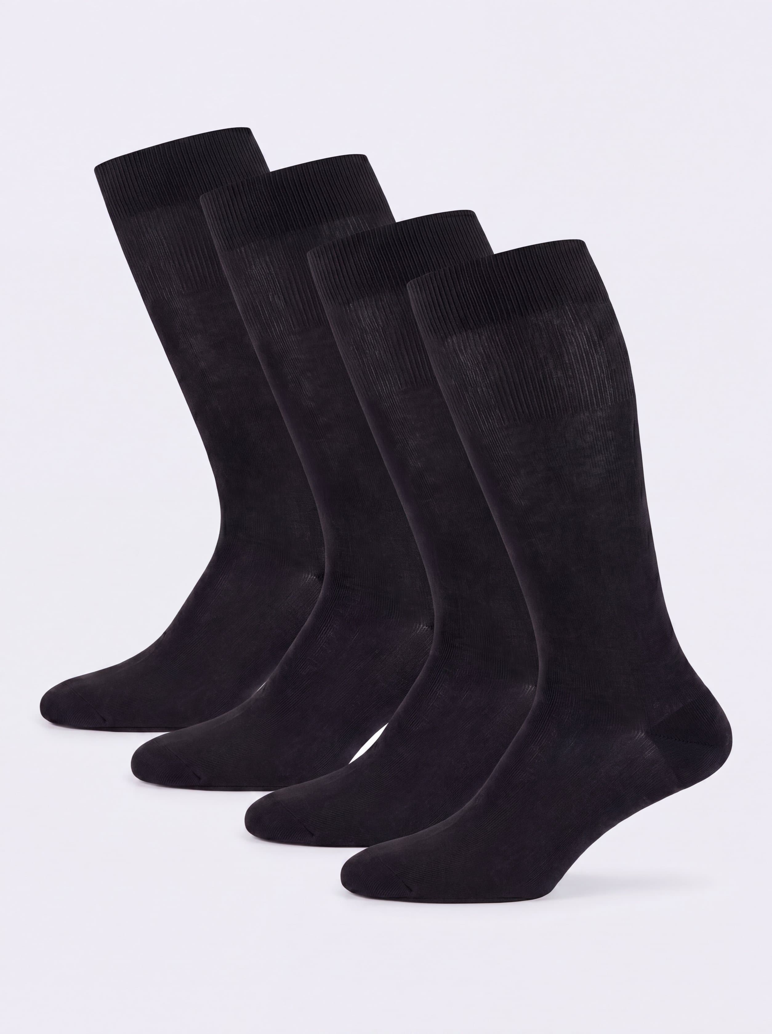 Caja Regalo 4 Pares Calcetines Largos Hilo de Escocia – Made in Italy - Image 1