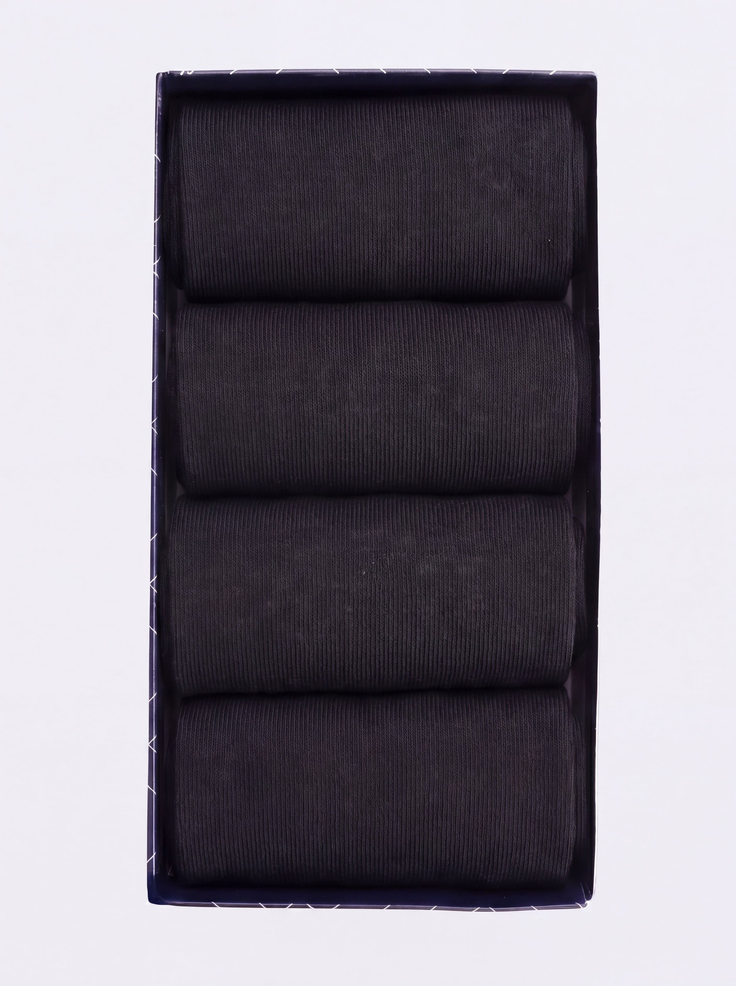 Caja Regalo 4 Pares Calcetines Largos Hilo de Escocia – Made in Italy - Image 3